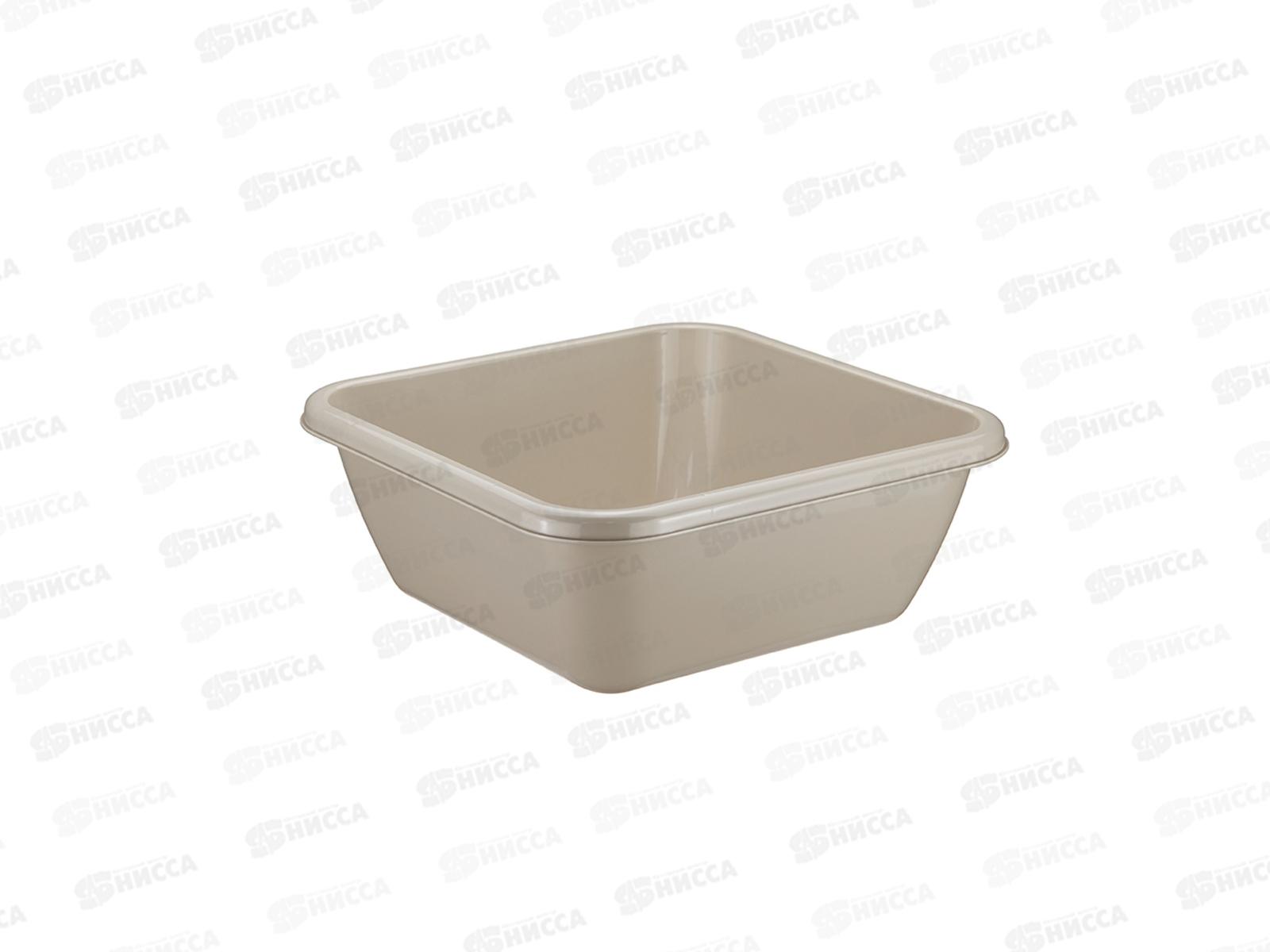 Таз  8л квадратный  Латте М2577 *20