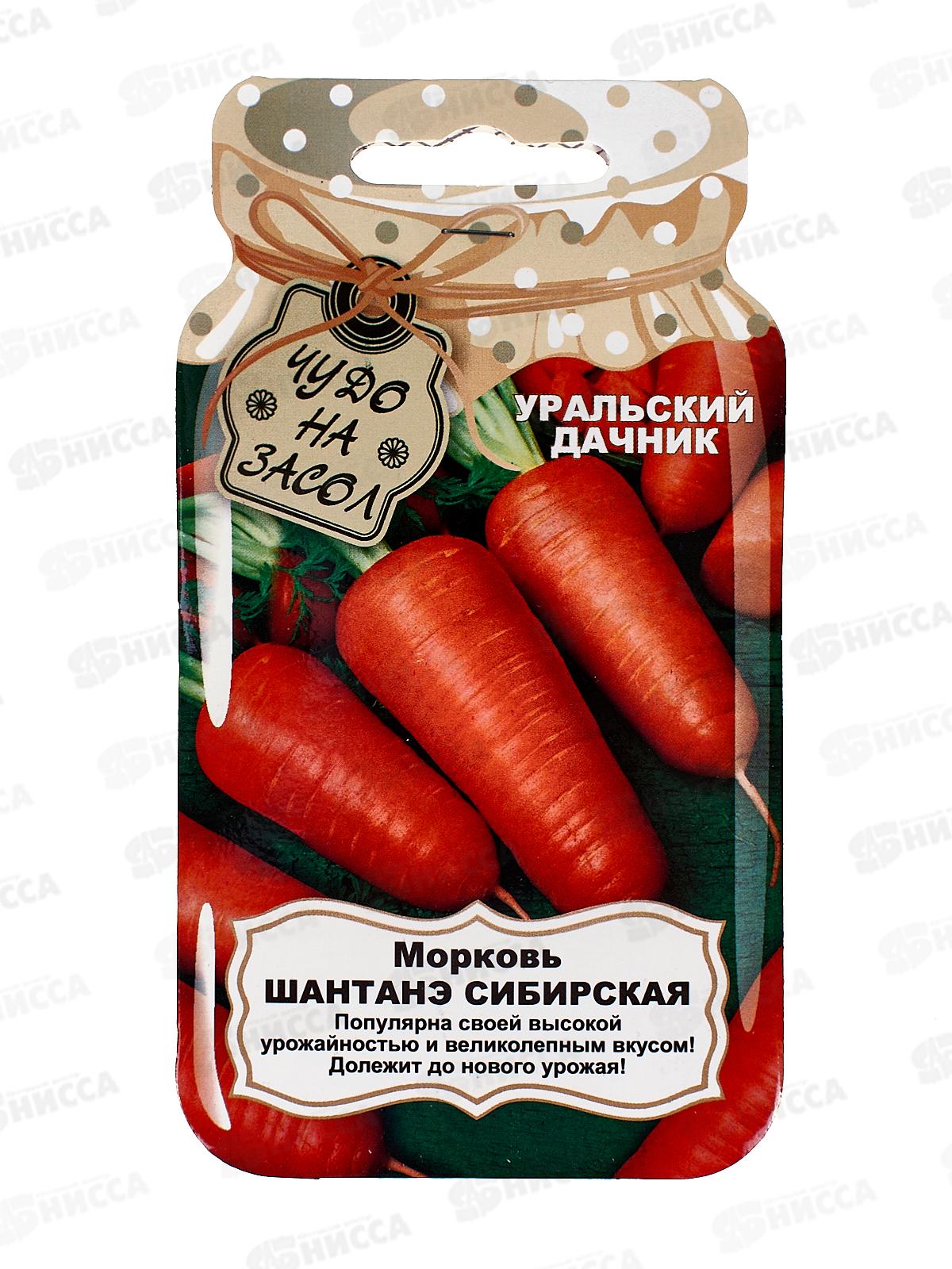 Морковь Шантанэ Сибирская банка  УрД *10 +