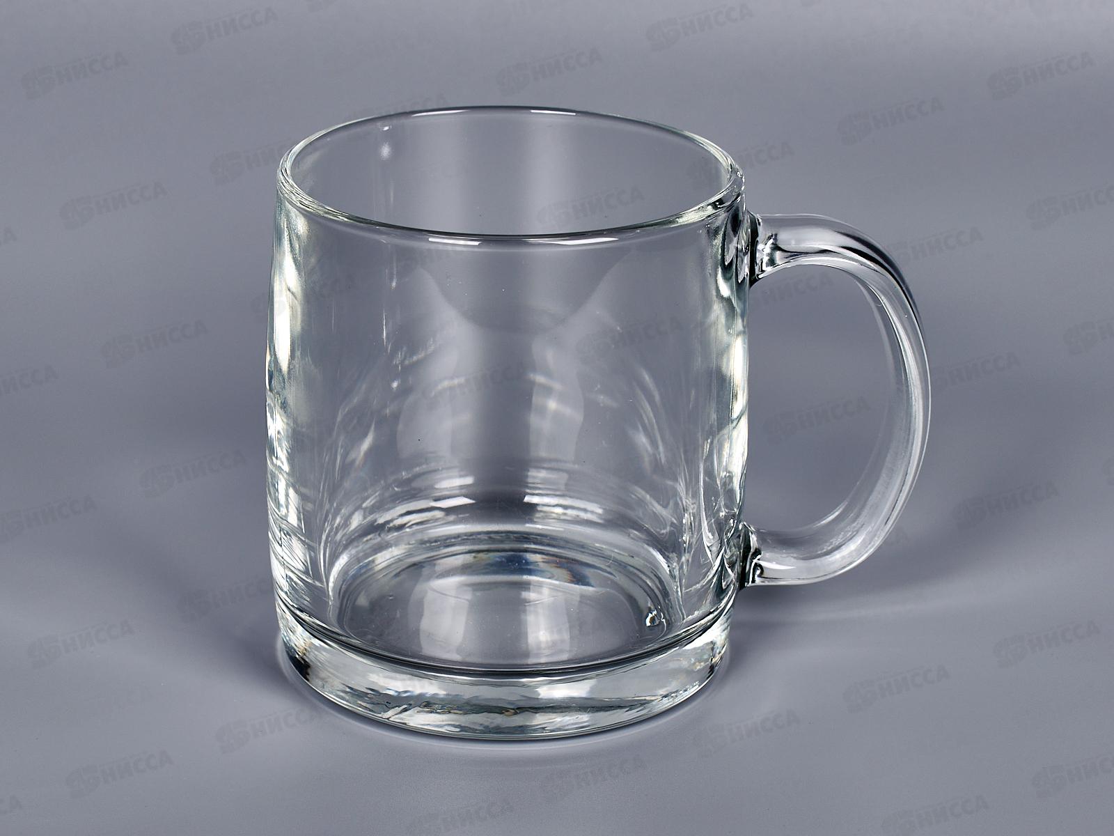 Кружка 380мл Нордик прозрачная Н8502  *6