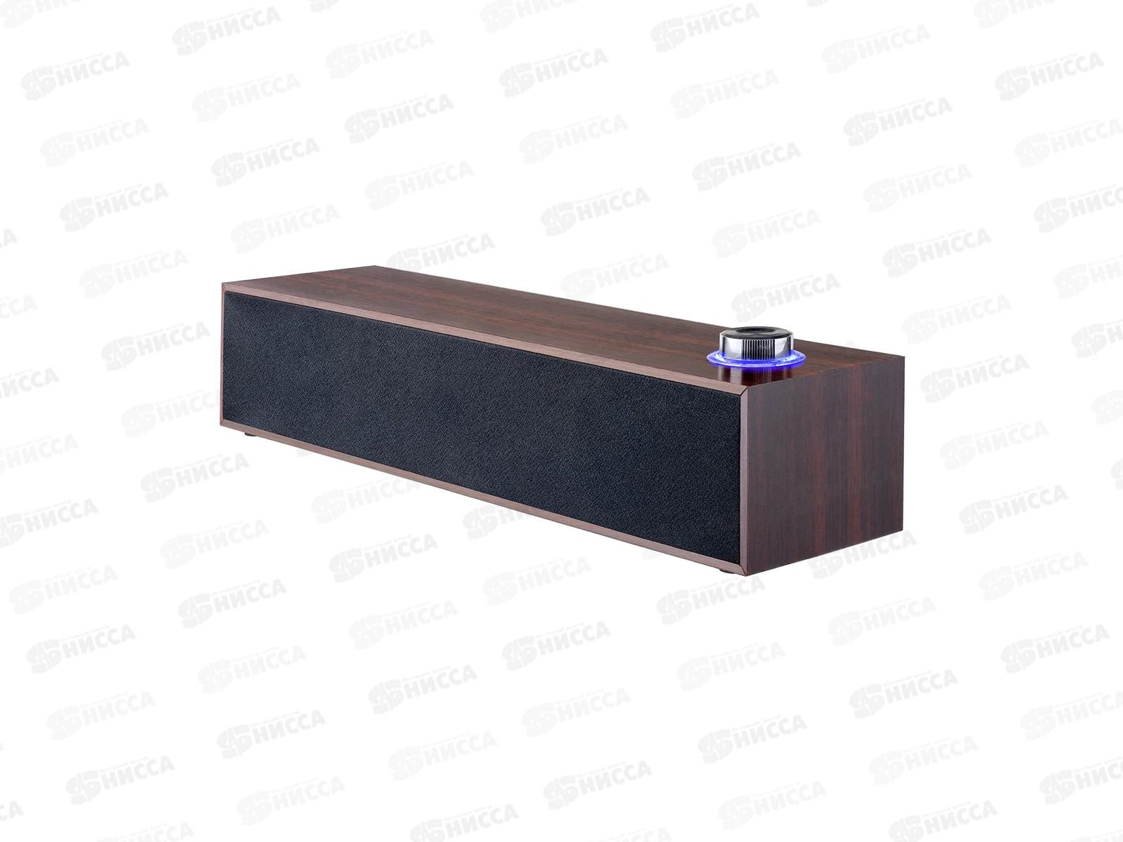 Колонка-саундбар Perfeo 2.0 CONCERT, 6Вт, USB, дерево, коричневый, PF_A4340