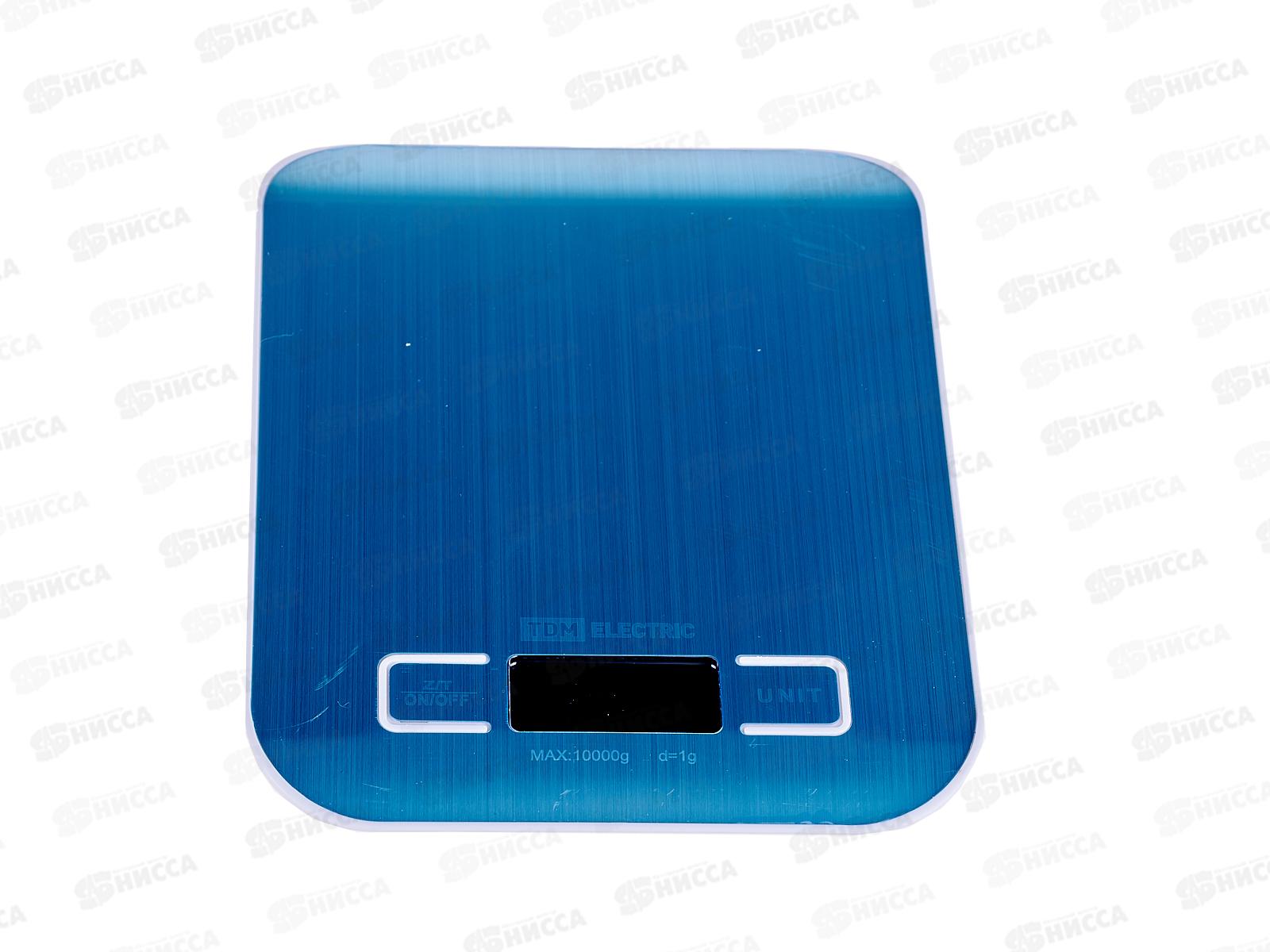 Весы настольные TDM &quotЮнит&quot, деление 1г, макс. 10кг, серебро, 0001