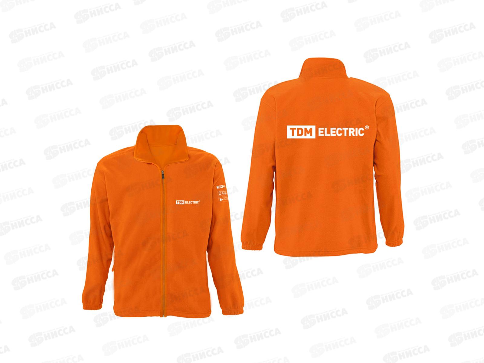 Куртка флисовая (L) TDM, оранжевая, 0013   *20