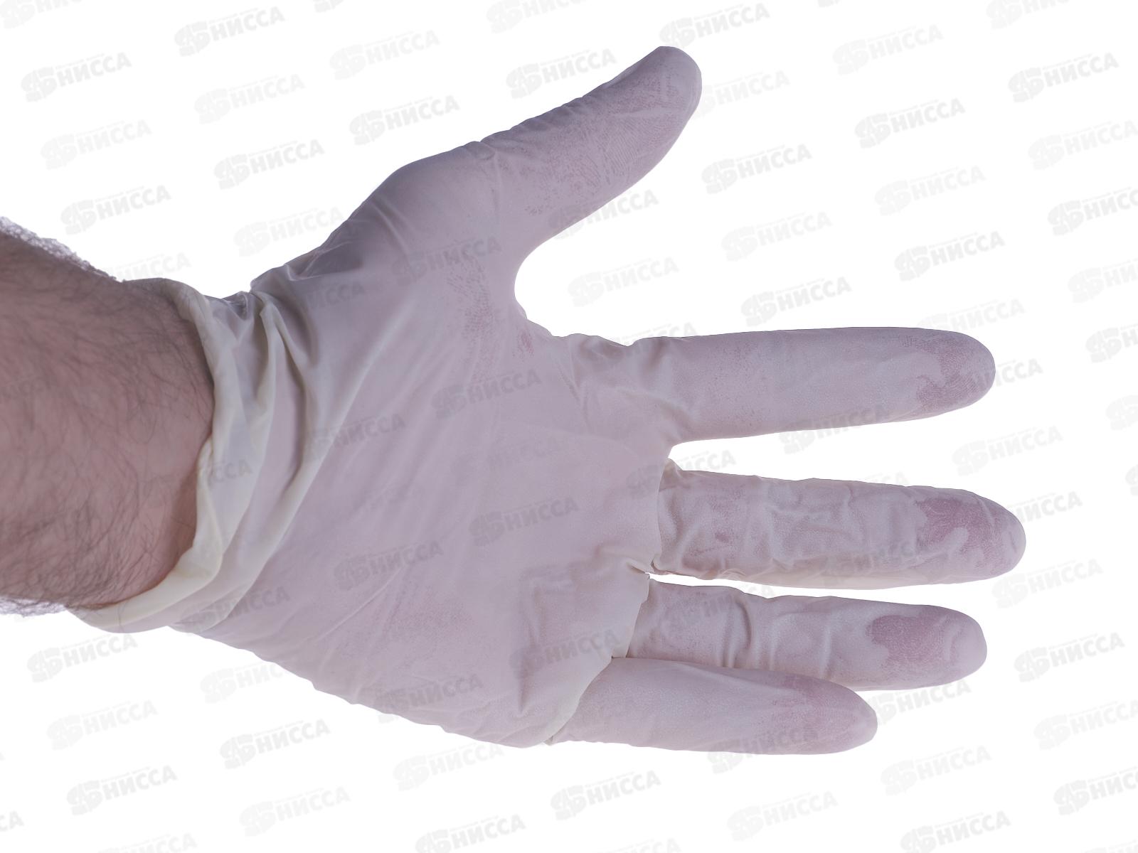 Перчатки латексные неопудренные арт. NPD050L р.L*10