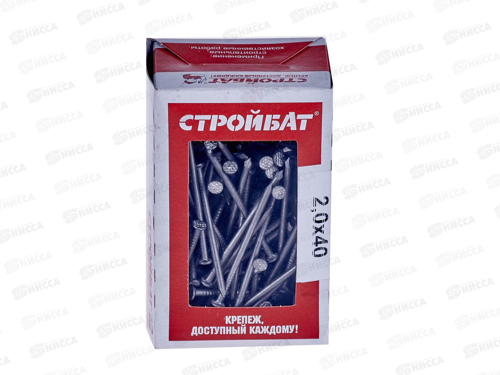 Гвоздь строительный  40*2,0мм (0,2 кг), 000101