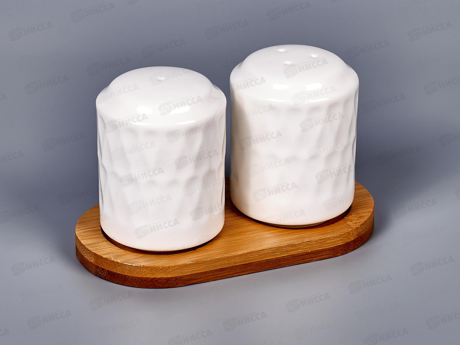 Набор для специй 2предмета Naturel, на бамбук. подставке п/у 2630285 *60