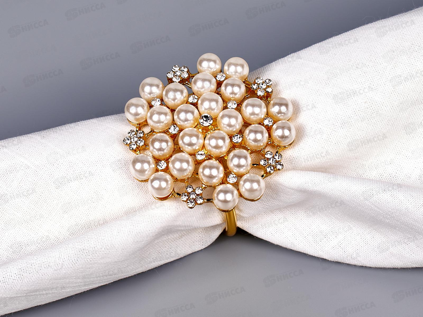 Кольцо для салфеток &quotРоскошь&quot 4,5*4,5*4,5см 9903672  *12