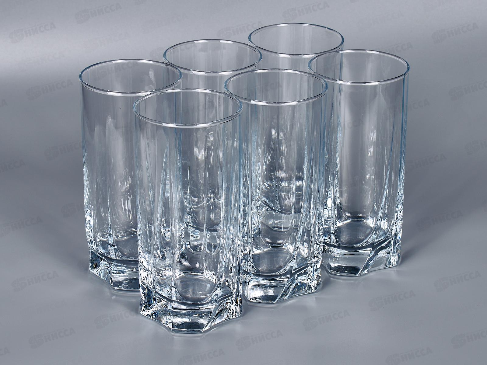 Набор стаканов Луна 6шт 390мл 42358