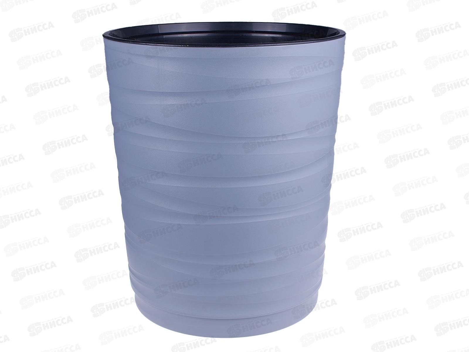 Кашпо &quotМодерн Максимум&quot 15л Серый жемчуг КШ-9702 *5