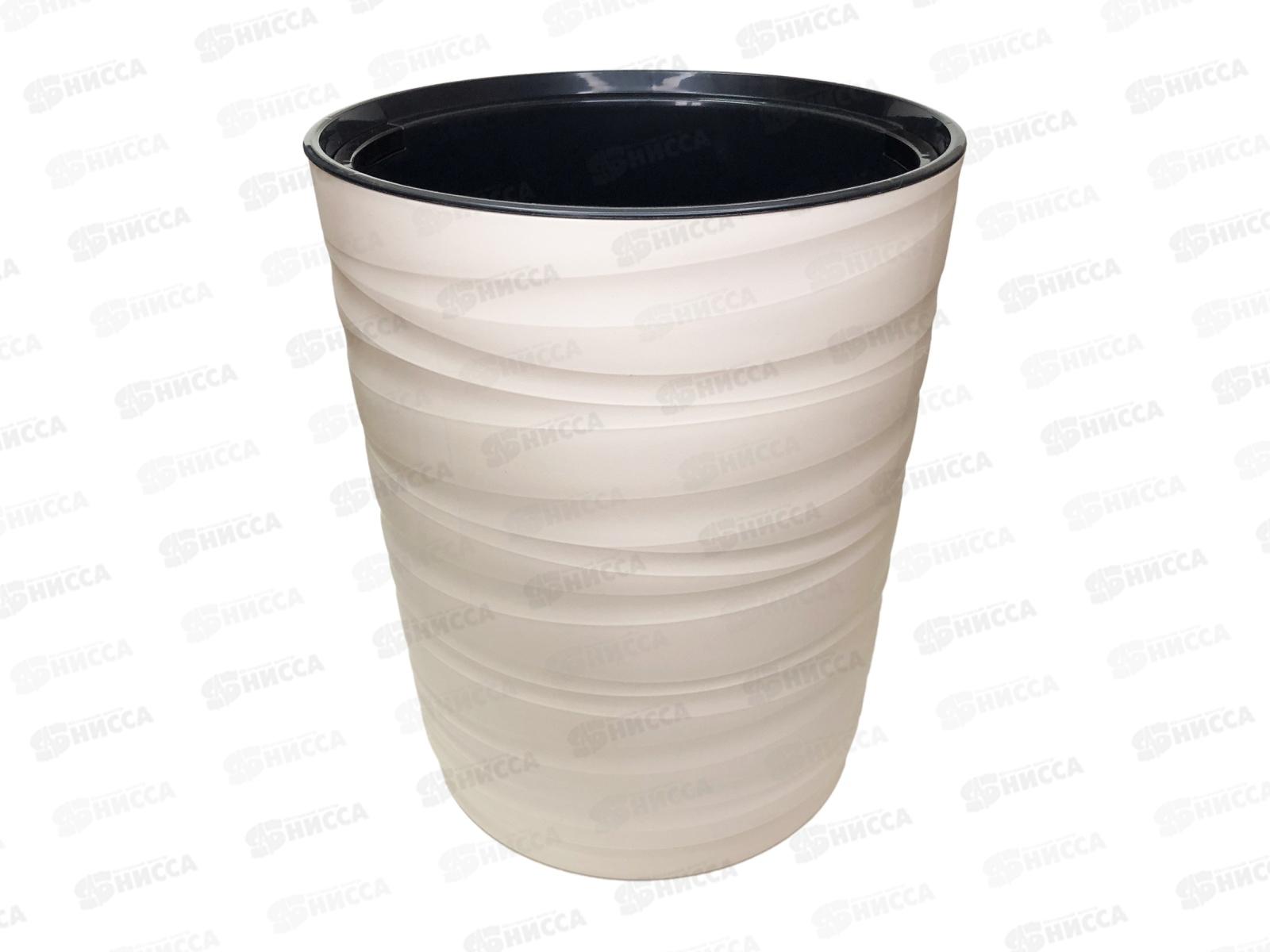 Кашпо &quotМодерн Медиум&quot 15л Пудровый КШ-9534 *6