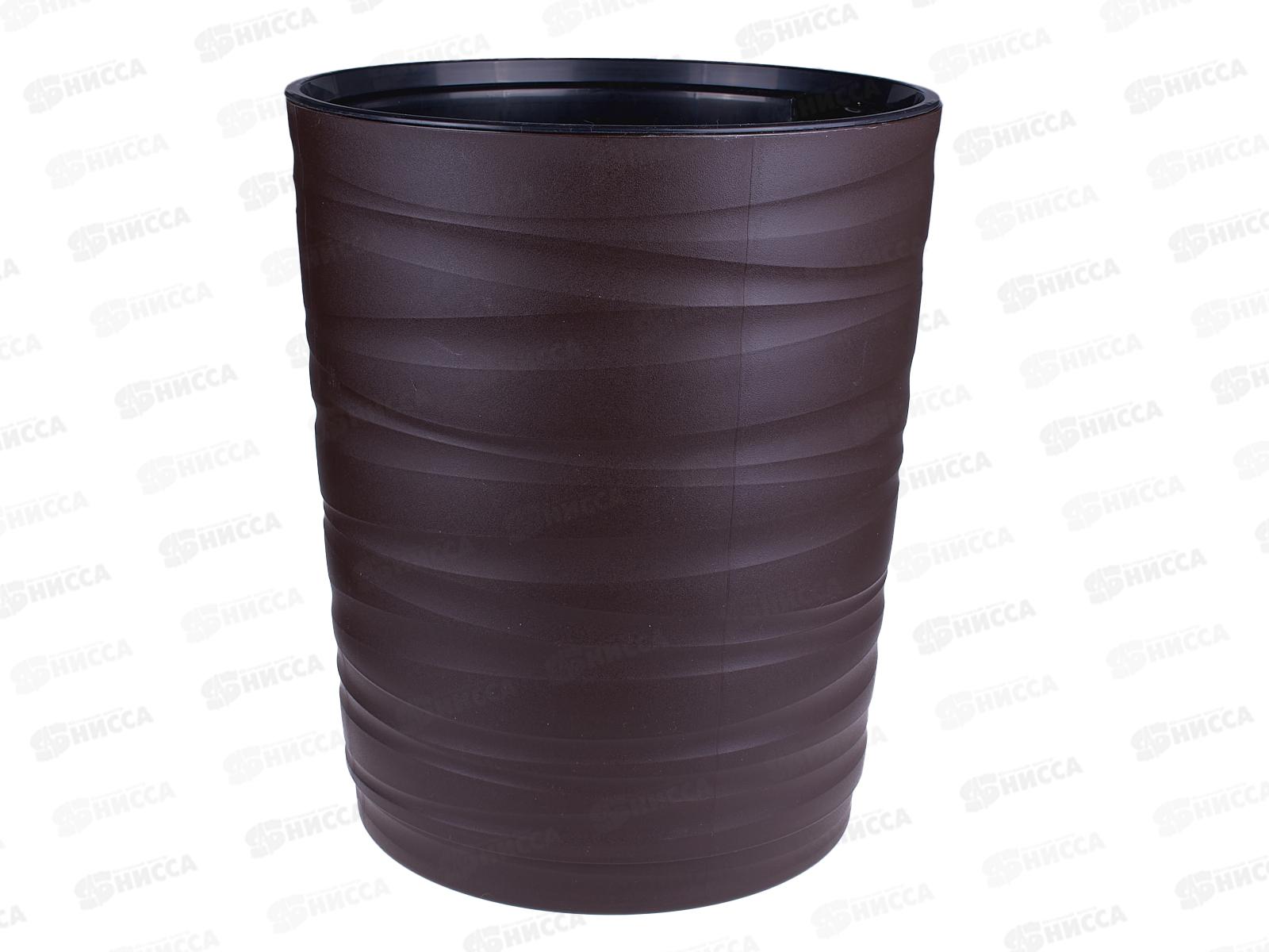 Кашпо &quotМодерн Медиум&quot 15л Темно-коричневый КШ-9533 *6
