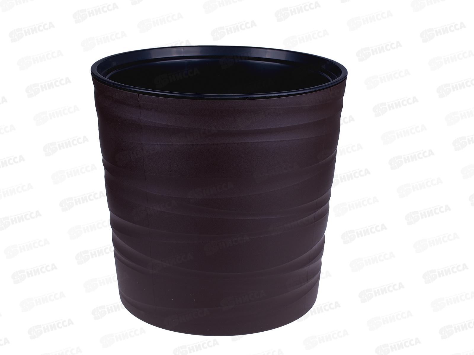 Кашпо &quotМодерн Мини&quot 8л Темно-коричневый КШ-9539 *8