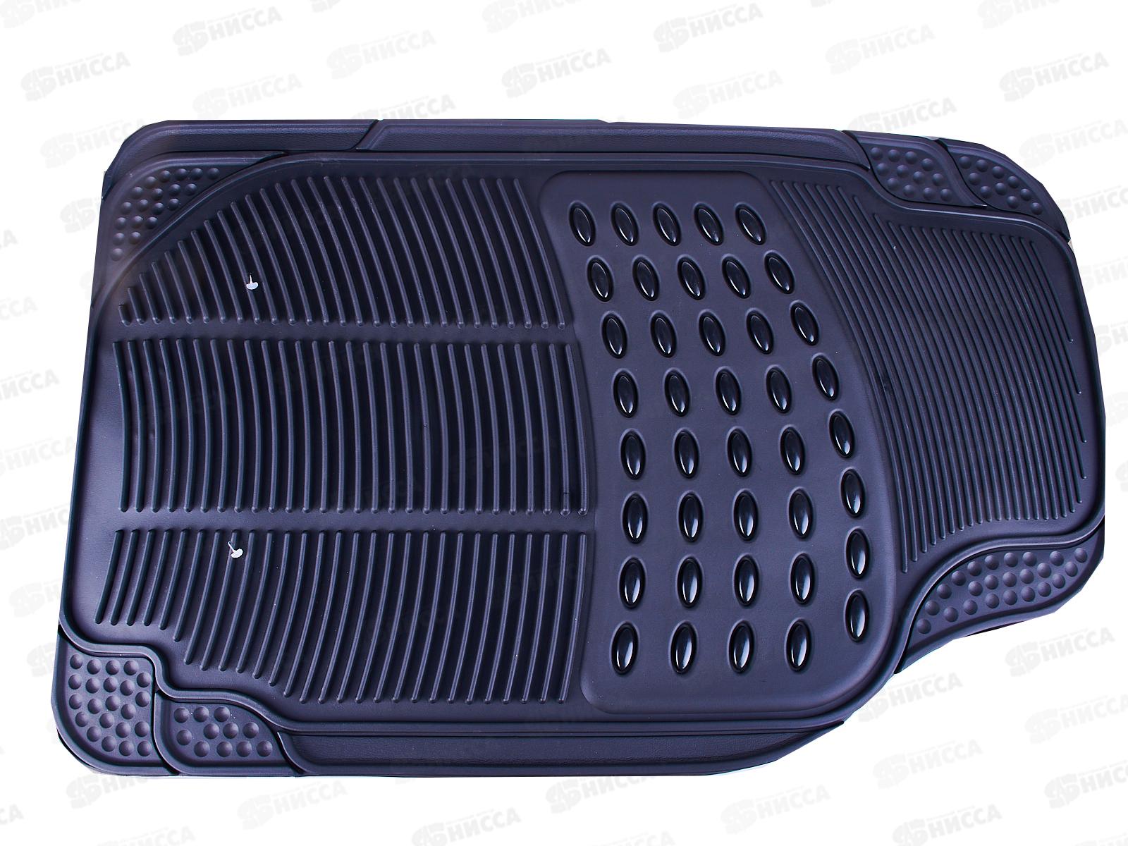 Коврик салона SKYWAY Hot-1 2 предмета Полиуретановый Черный (п:71*44.5см), S01701012