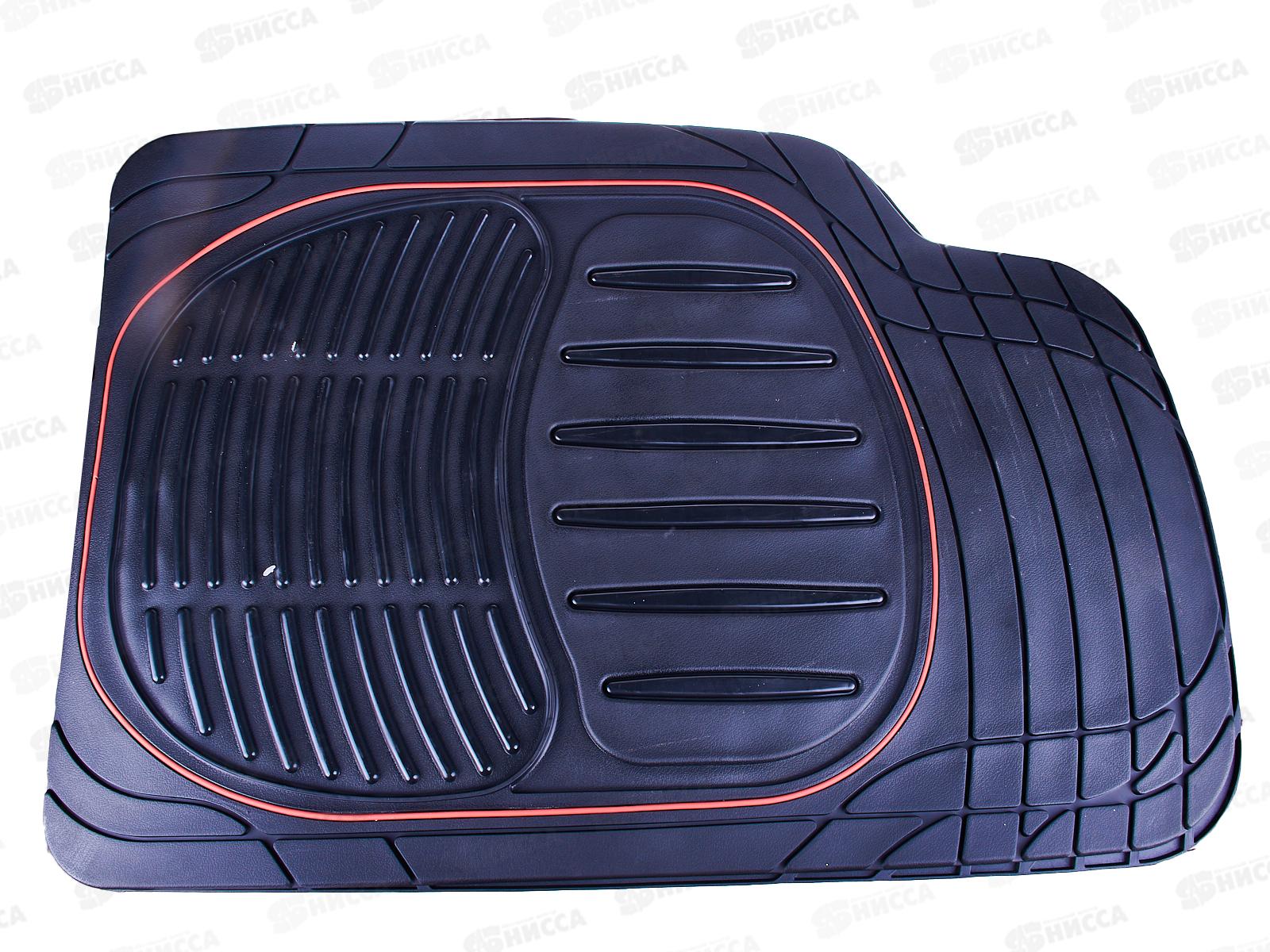 Коврик салона SKYWAY Hot-2 4 предмета Полиуретановый Черный (п:72*49см,з:44*48.5см), S01702029