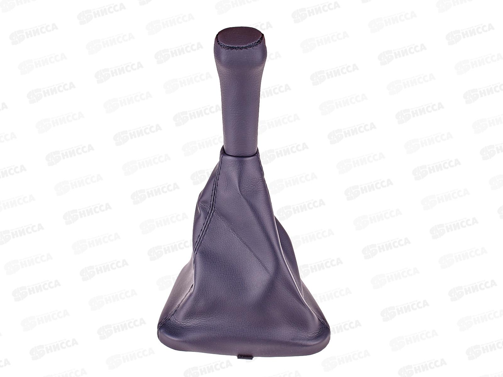 Ручка КПП SKYWAY кожа искусственная 2110 с чехлом Черная, S06202016