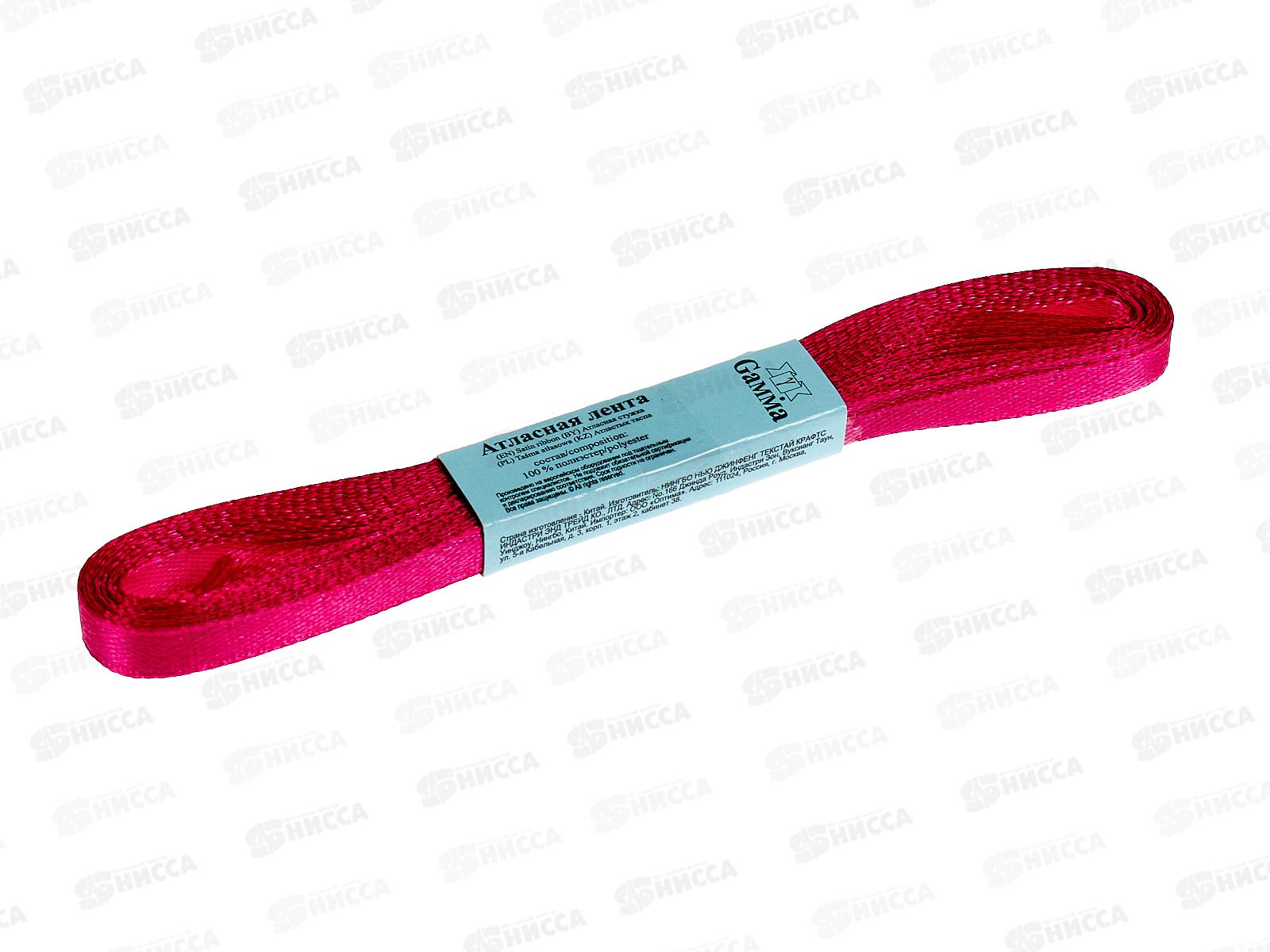 Лента атласная &quotGamma&quot  6мм (1/4&quot) №028 лиловый, 5,4м AL-6P фасовка