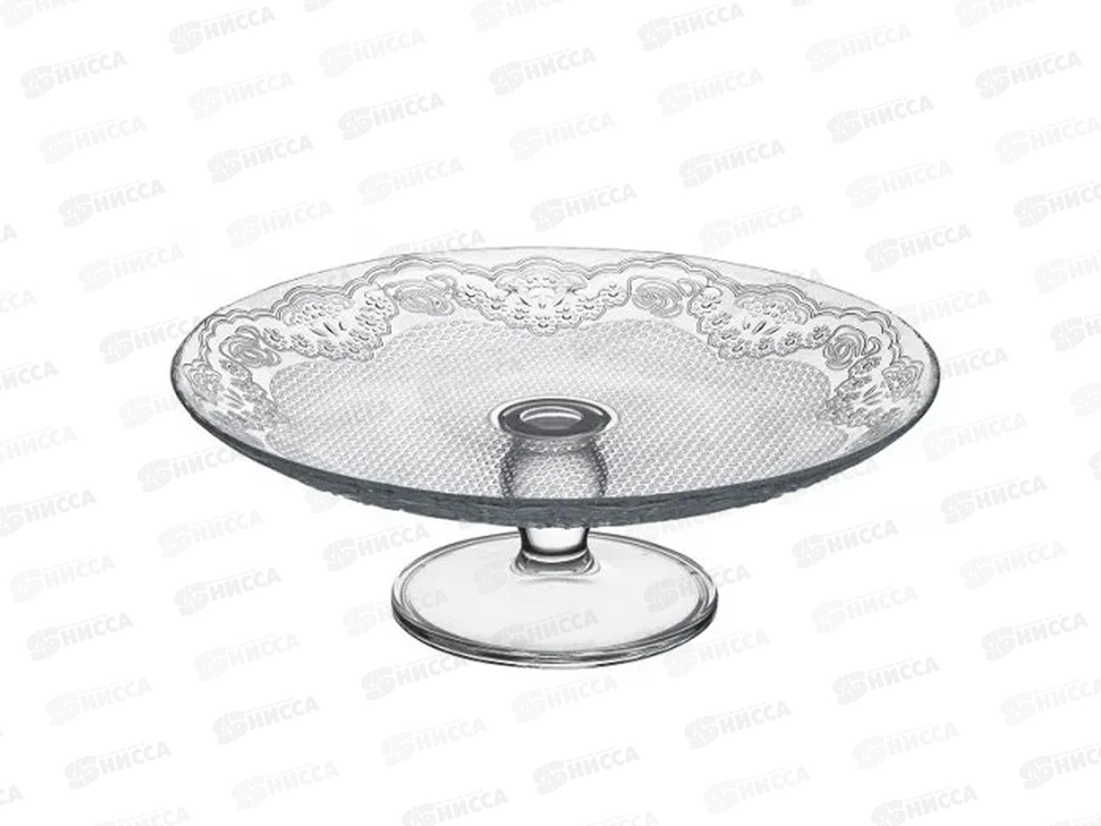 Блюдо на ножке Лейси 250мм упроч 96136SLB