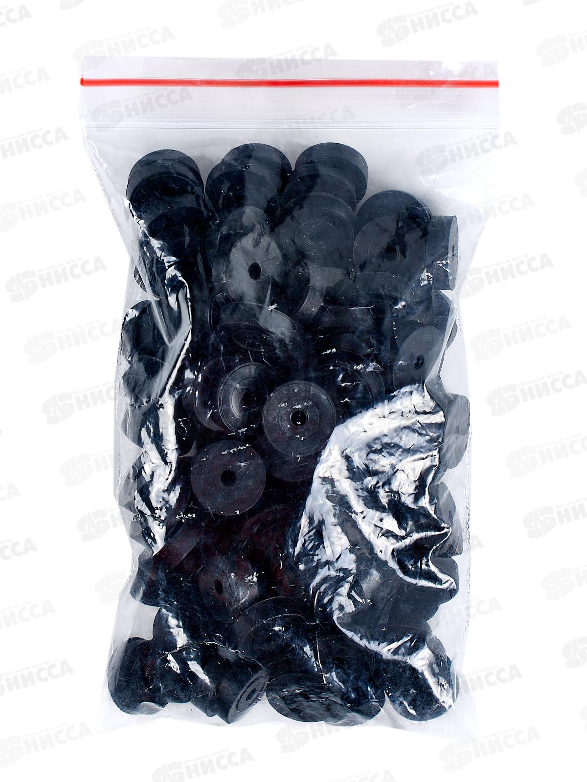 Прокладка резиновая &quotтаблетка&quot для кранбуксы (рос), 100 штук, 2-0041