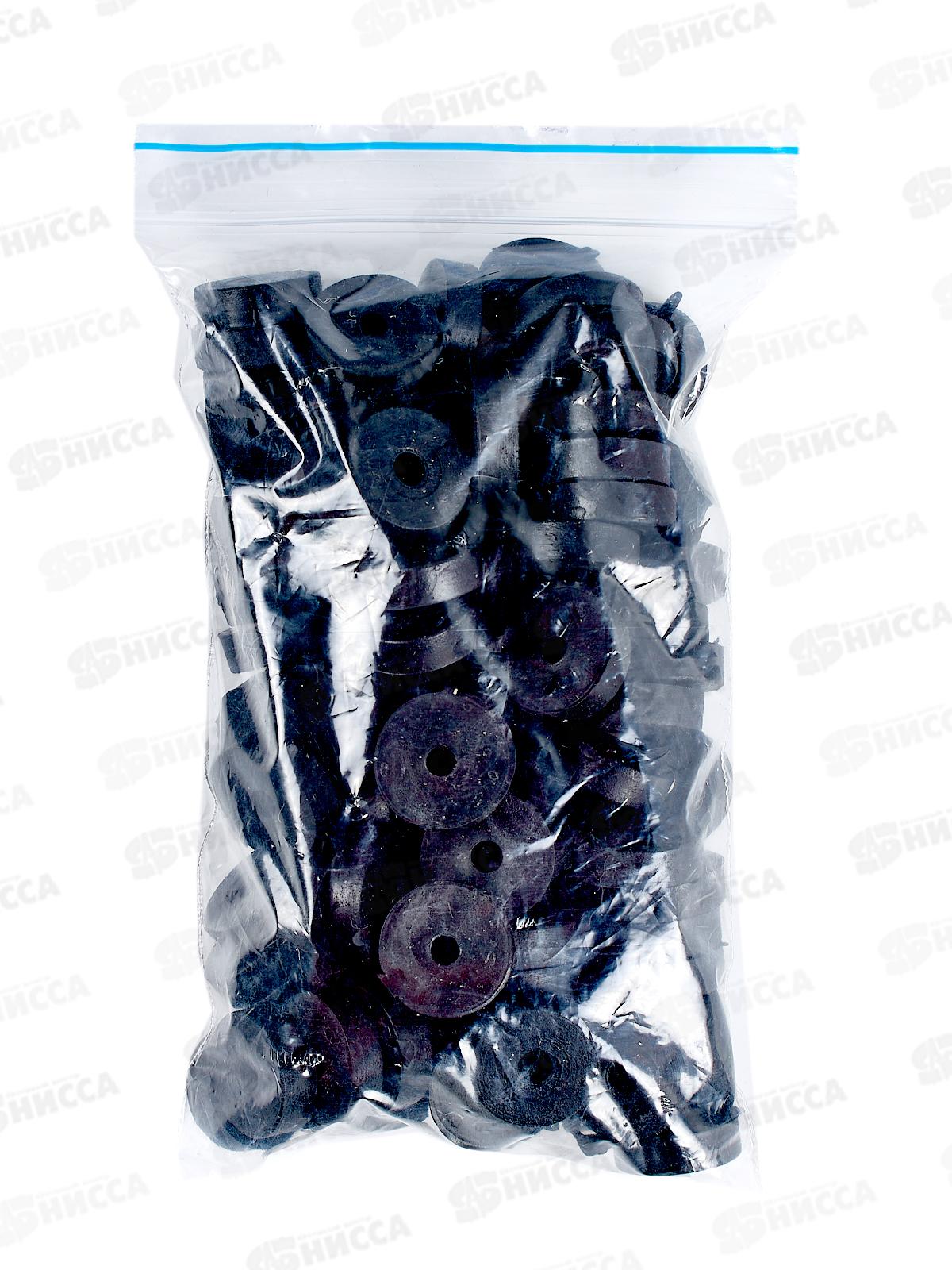 Прокладка резиновая &quotтаблетка&quot для кранбуксы (имп), 100шт, 2-0042