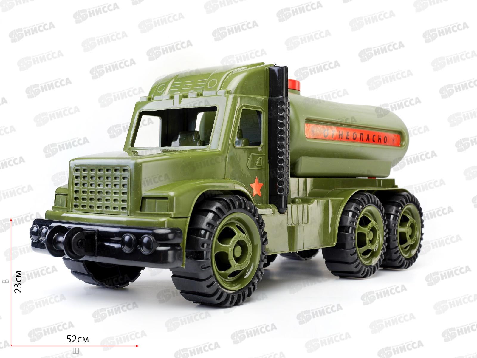 Автомобиль детский Профи Бензовоз Армия, 40-0062арм  *8