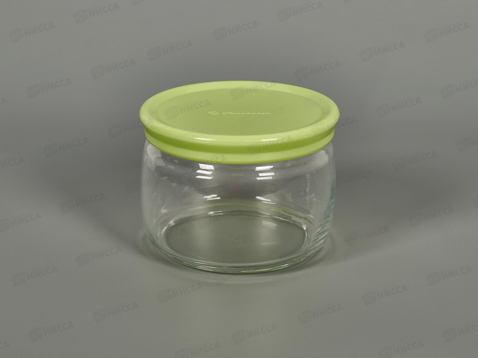 Банка CESNI с зеленой крышкой 420мл 43002B
