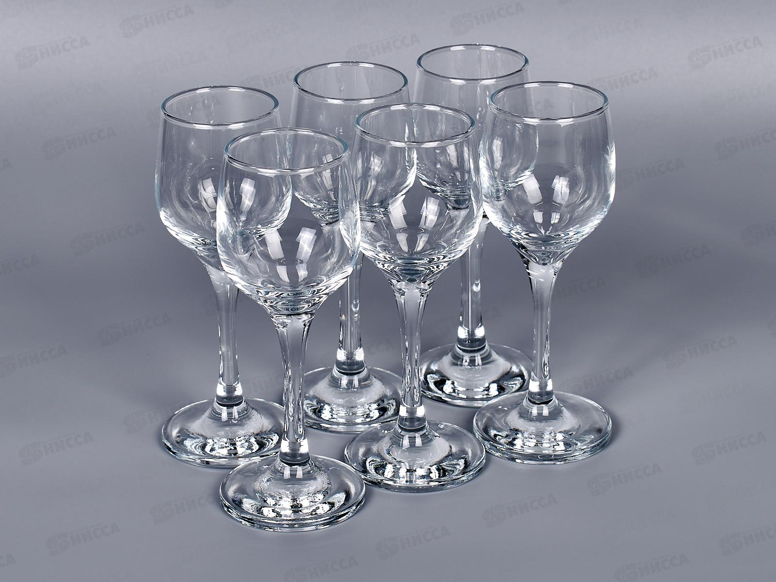 Набор бокалов Амбер 74мл 6шт 440286В *8