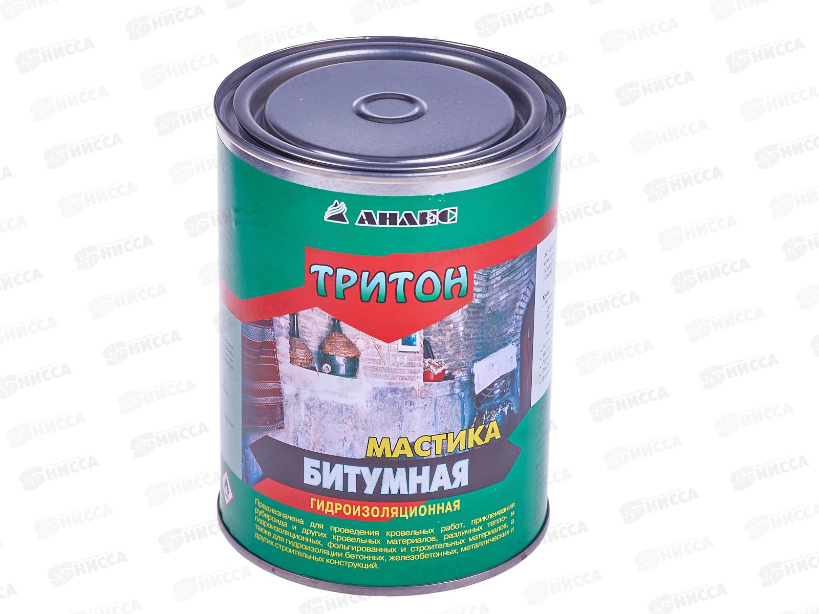 Мастика битумная Тритон  1л  *6