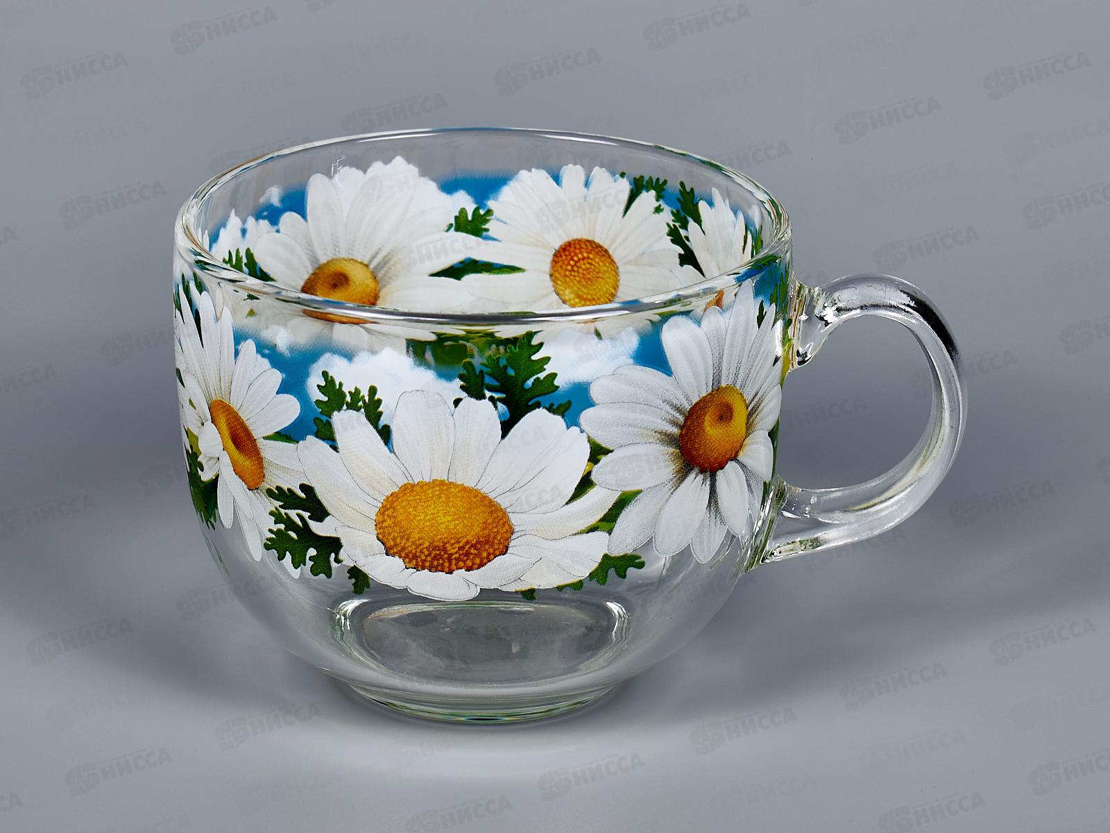 Кружка 450мл 2027-Д Ромашковое поле