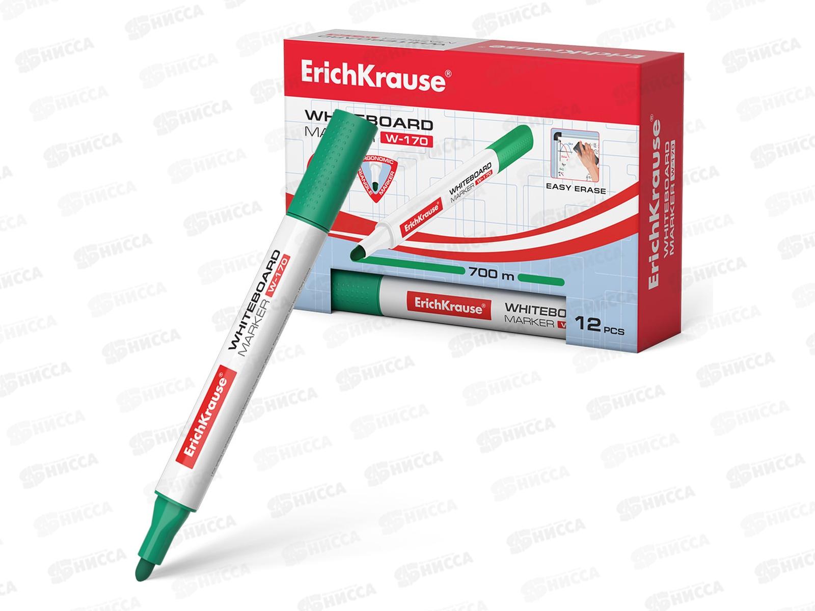 Маркер для доски EK зеленый, W-170 13046 *12/144