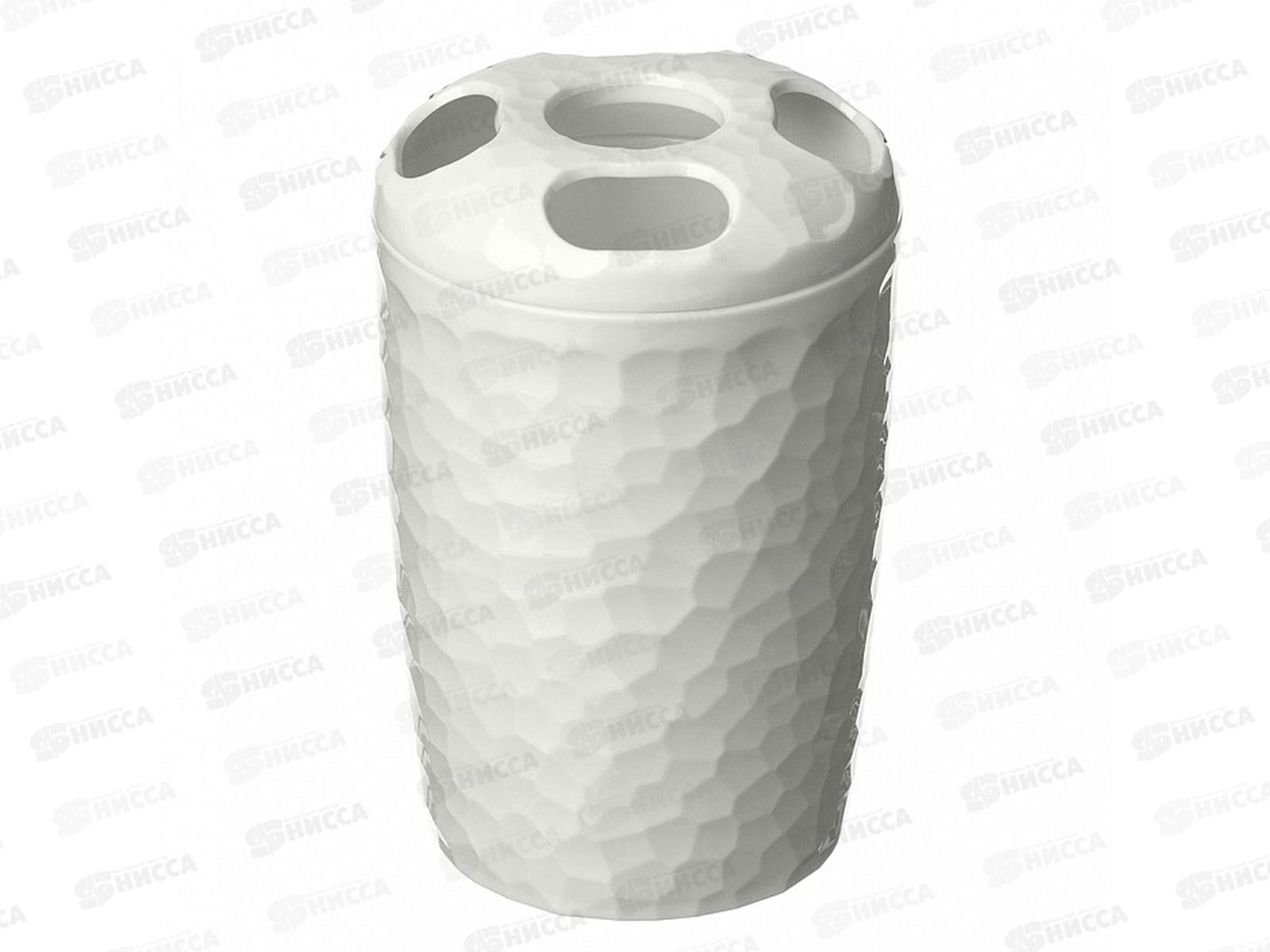 Стакан для зубных щеток &quotTule" 350мл (св-серый) 221303921/03