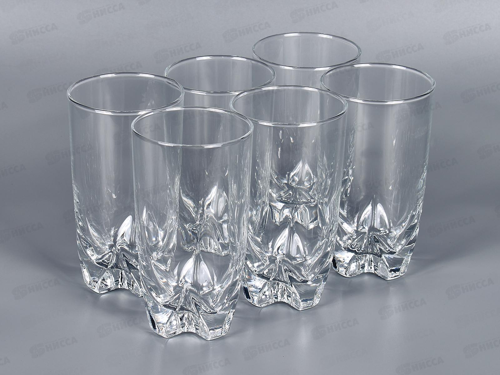 Набор стаканов lisbonne 6шт 330мл высокие V0402