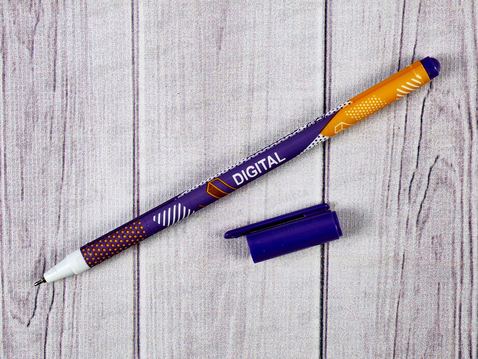 Ручка масляная  MAZARI Digital синяя,0,7, M-5482-70*12/600/2400