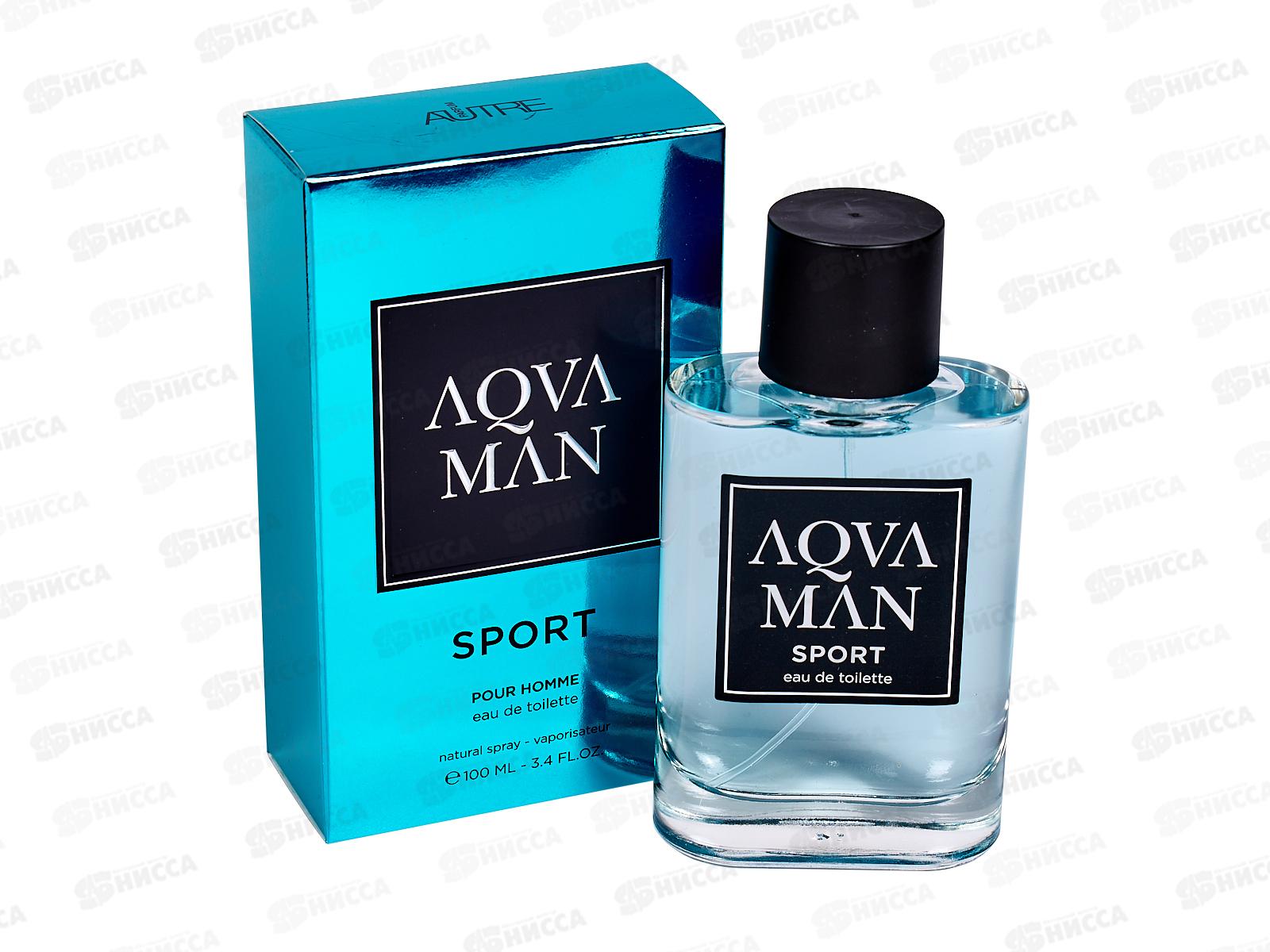 AqvaMan Sport, туалетная вода 100мл мужская М