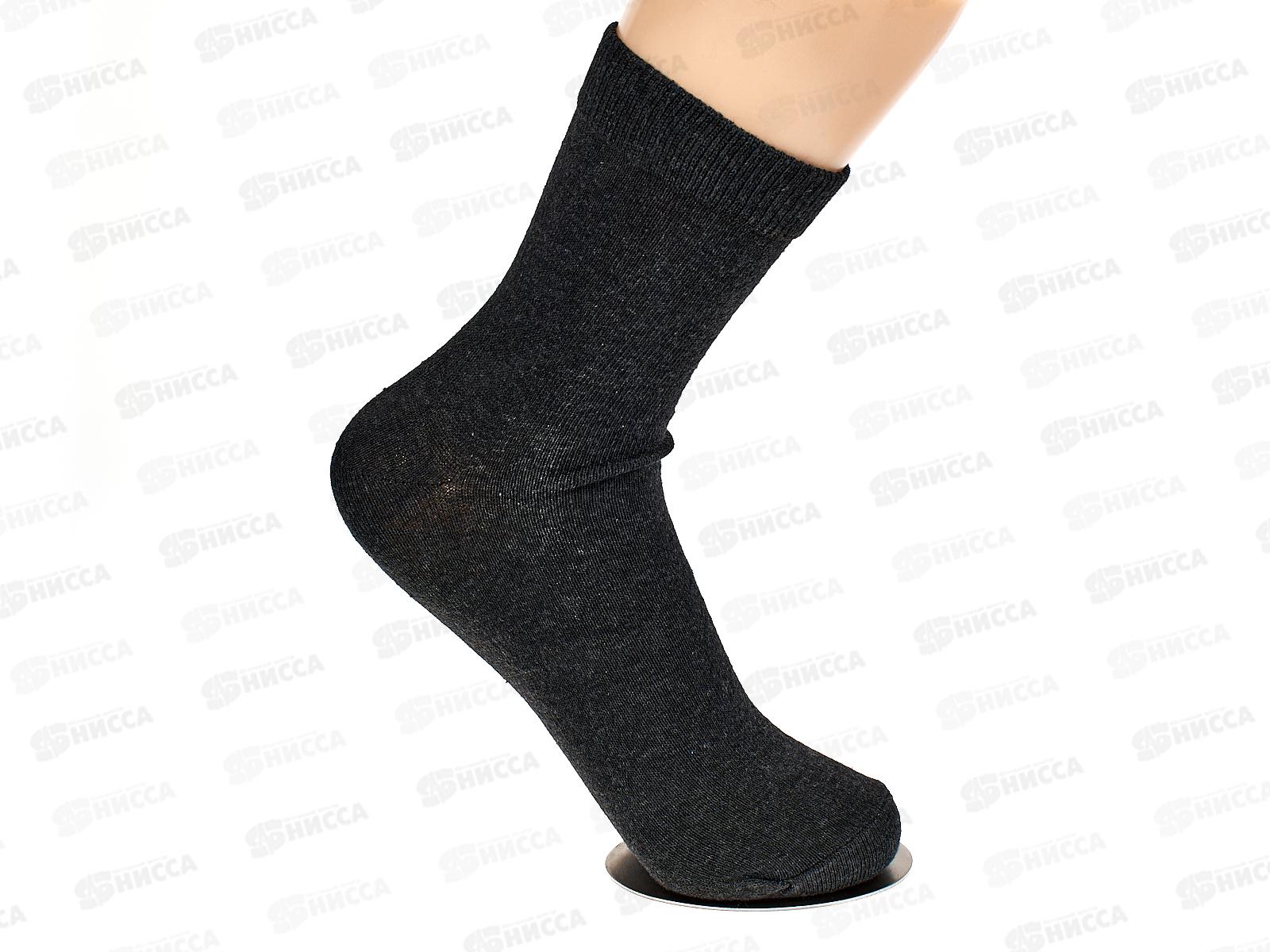 Носки муж М-130 GRAND LINE графит р-27