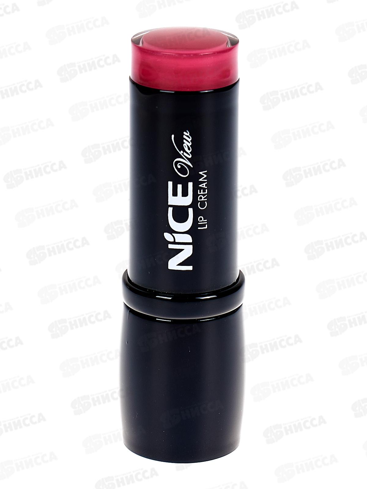 НАЙС помада увлажняющая+пробник  №111 матовый светло-малиновый *6