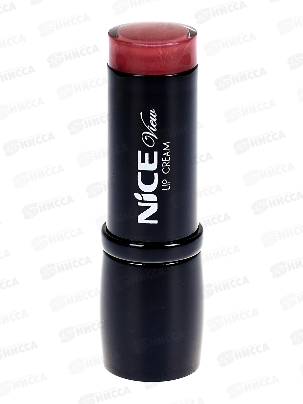 НАЙС помада увлажняющая+проб. №112 матовая красная инд *6
