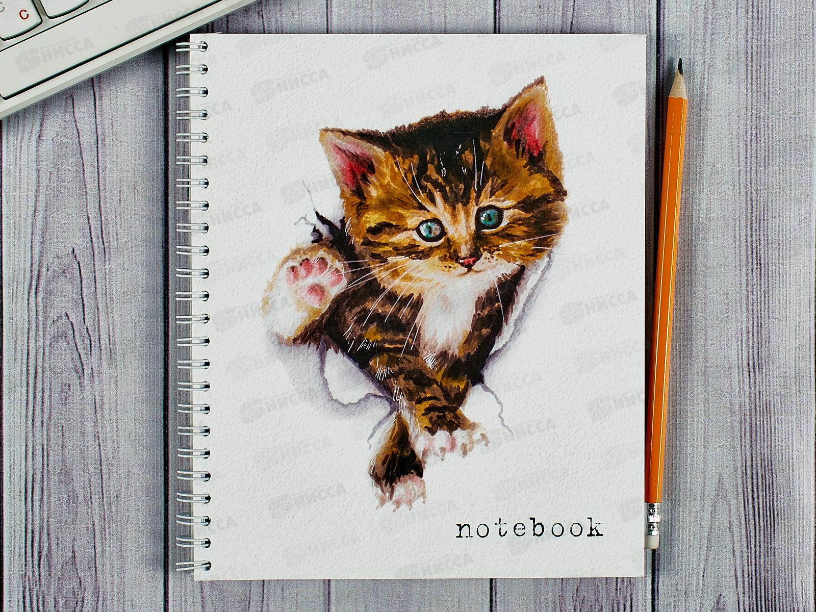 Тетрадь 96листов клетка  ПЛН Hi there, мет.греб., 3206-96 *20