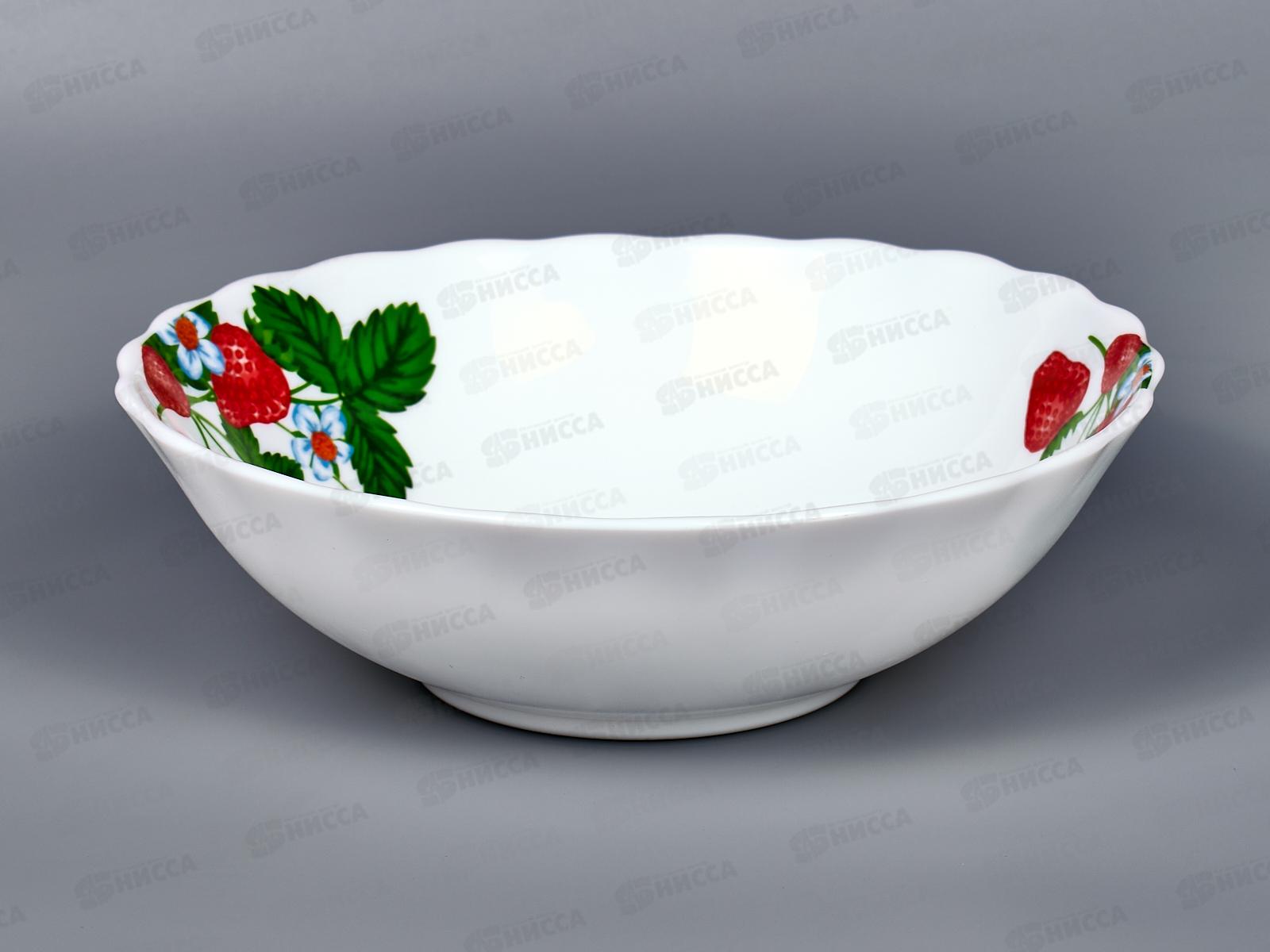 Салатник 1000мл S80-1021 Клубника *3/24