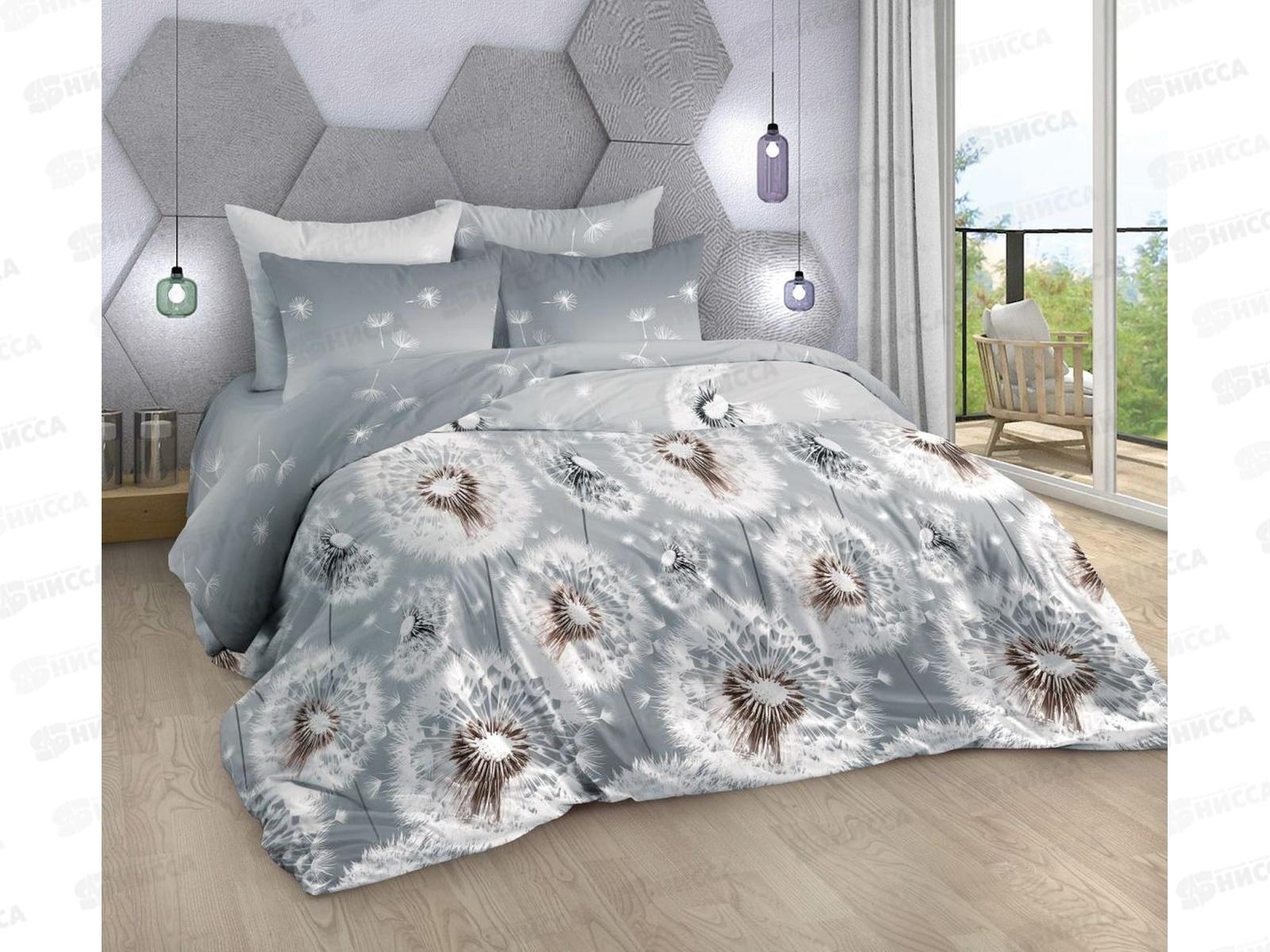 Комплект постельного белья 1,5 спальный Поплин Невесомость