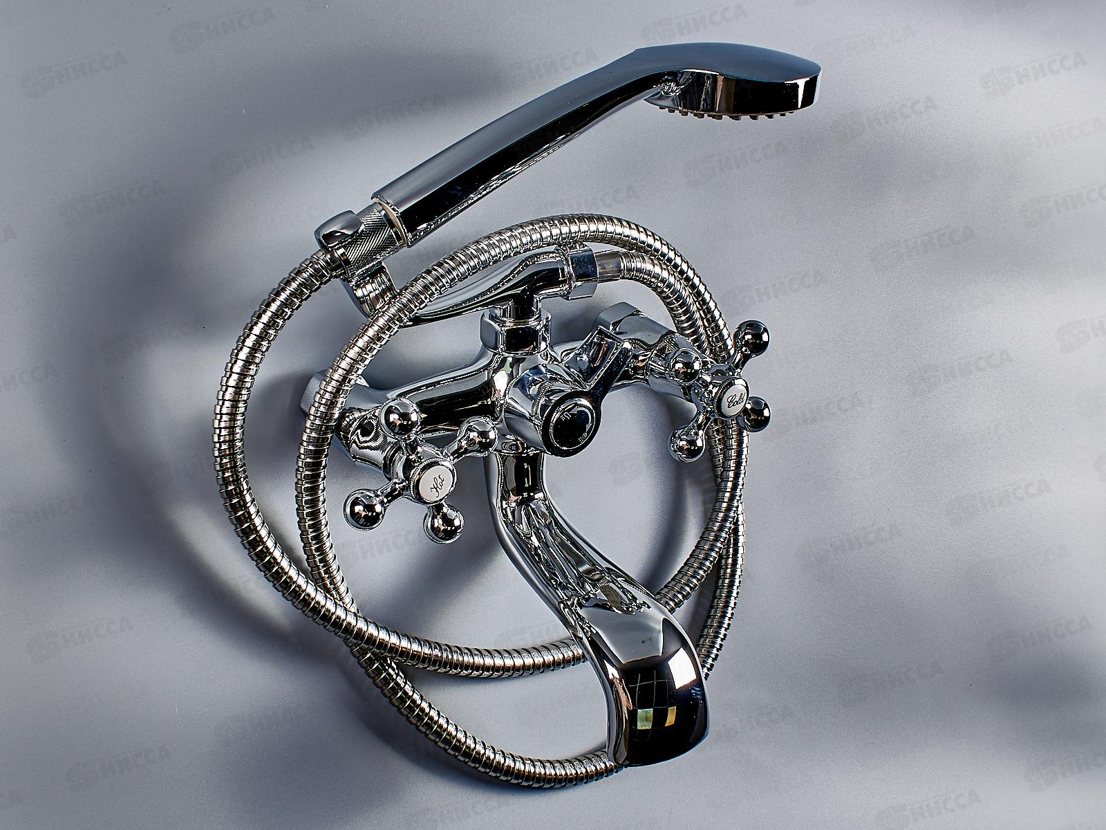 Смеситель для ванны короткий излив переключатель в корпусе, E32019 *10