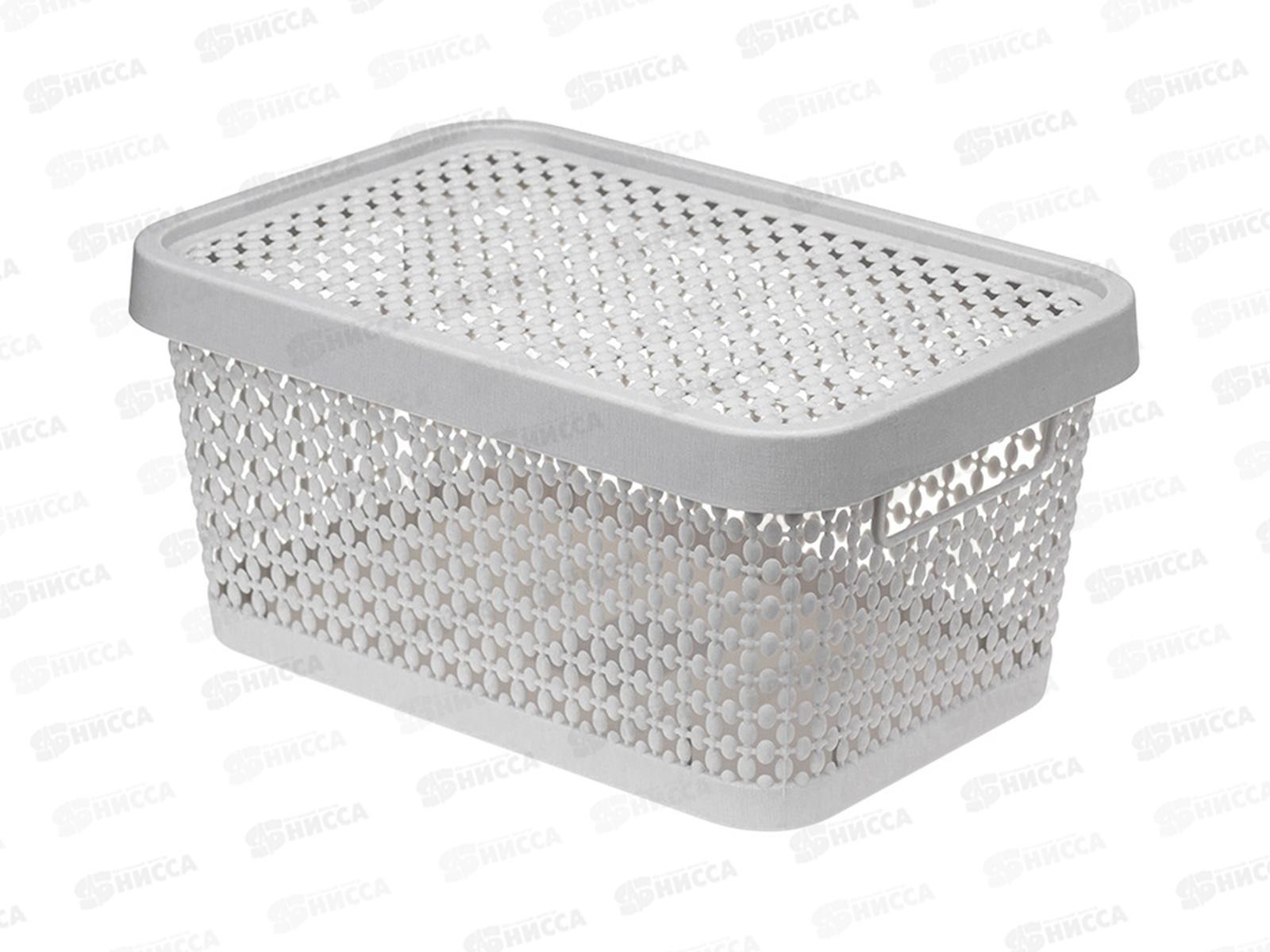 Коробка 4,5л ПИРУЛА с крышкой  Смоки М2348 *12