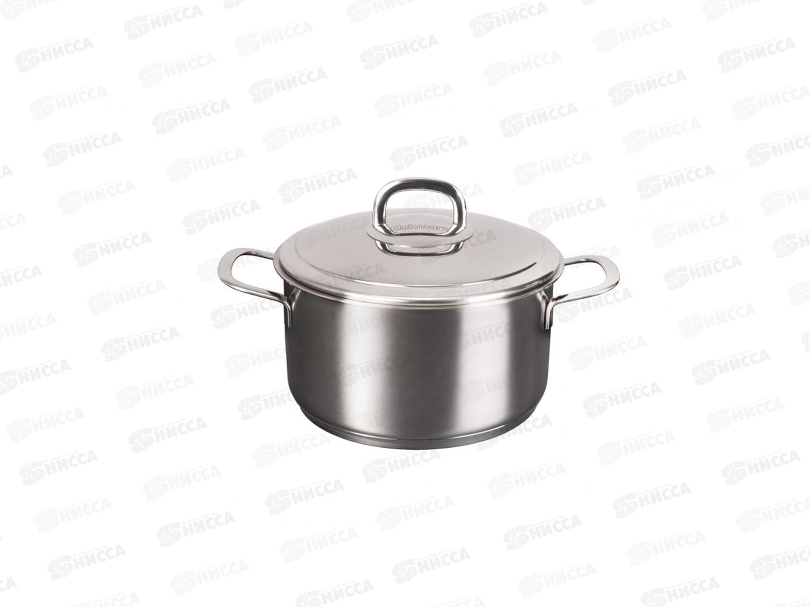 Кастрюля 3л &quotSAFIA&quot д.20см с металлической крышкой, SF-CA3020M