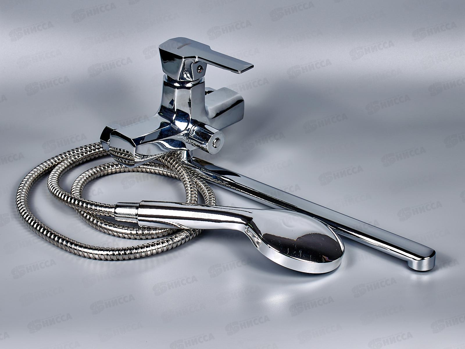 Смеситель СоюзКран для ванны прямой излив 35см хром цинк 567-100 г