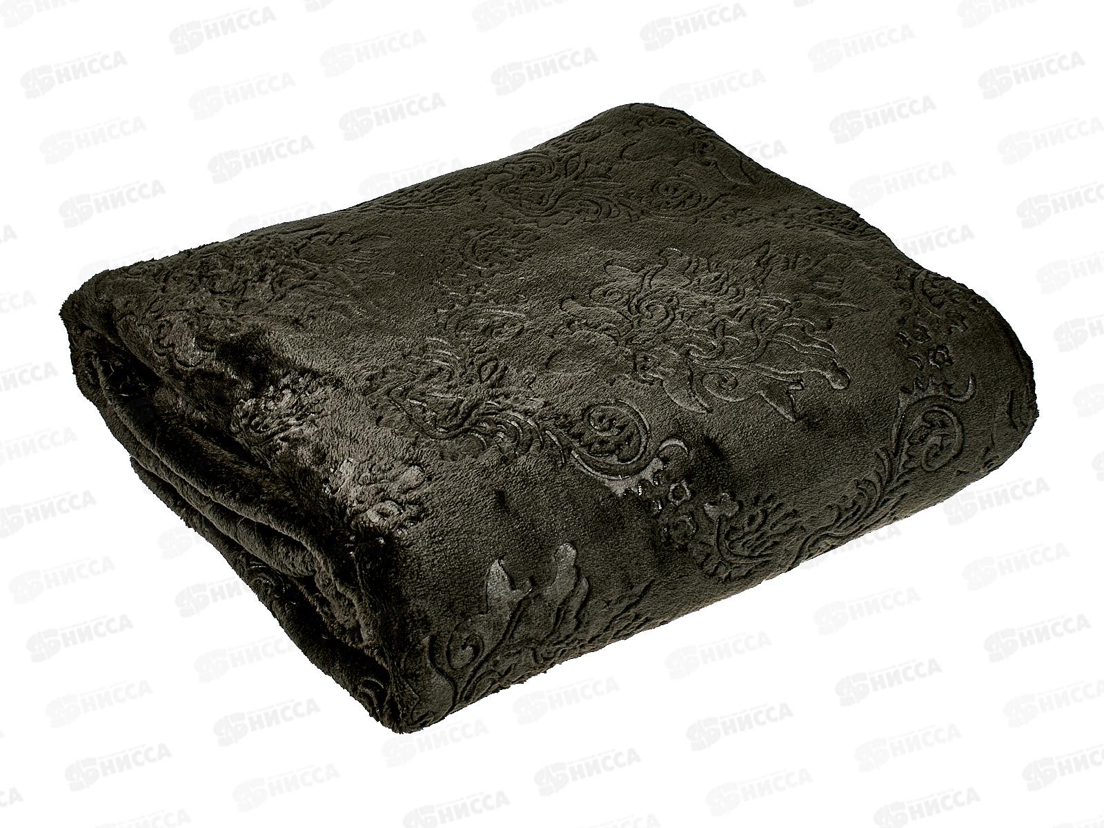 Плед Велсофт 150*200 062 19-0812 Турецкий кофе (сумка с ручками)