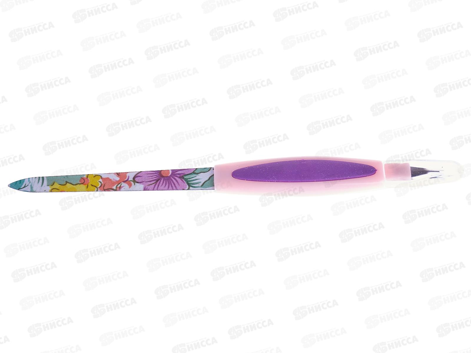 Пилка д/ногтей &quotУльтрамарин Цветы&quot 16,5см микс 453-520