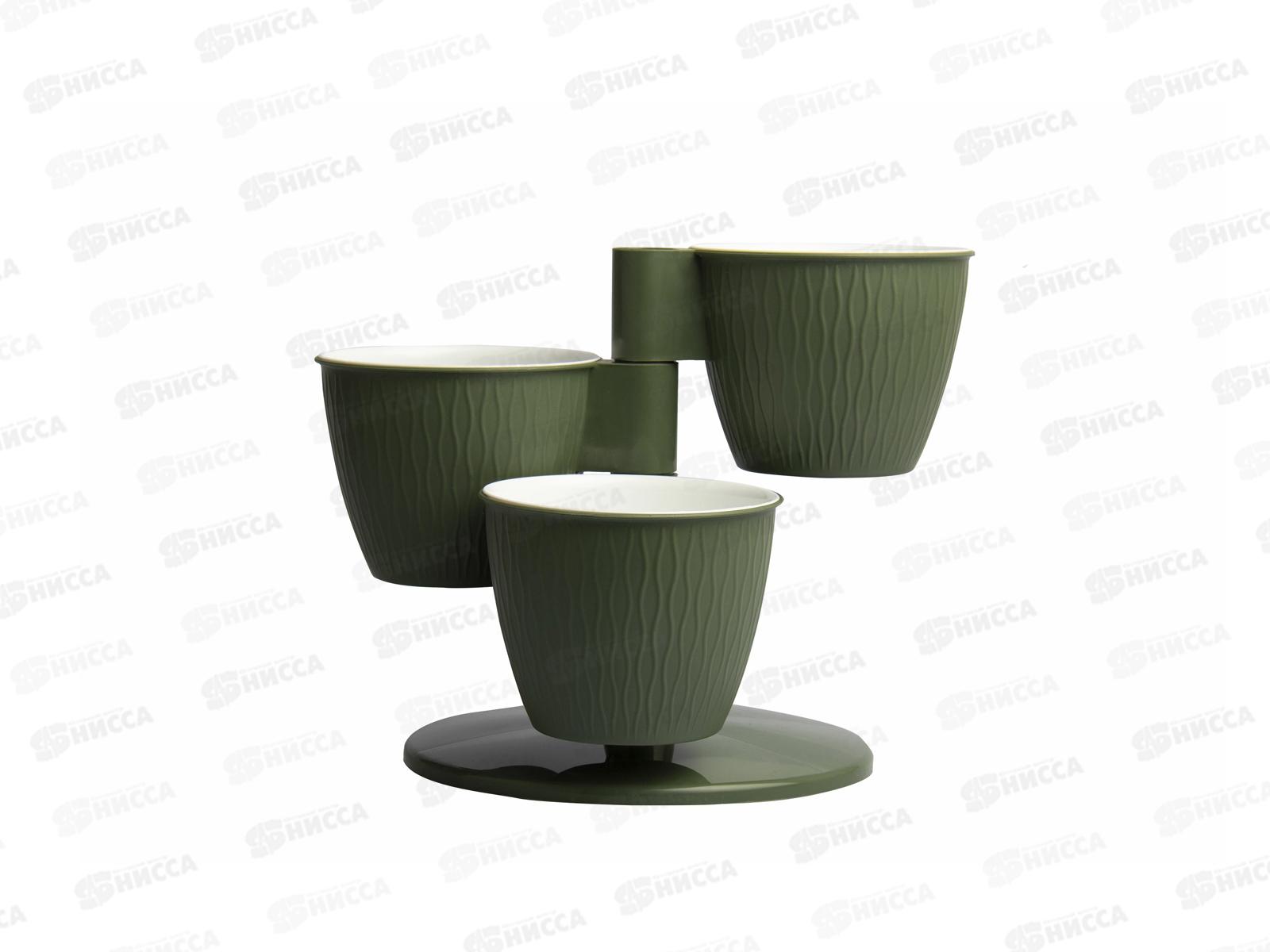 Каскад цветочный из 3-х горшков Нефрит *10