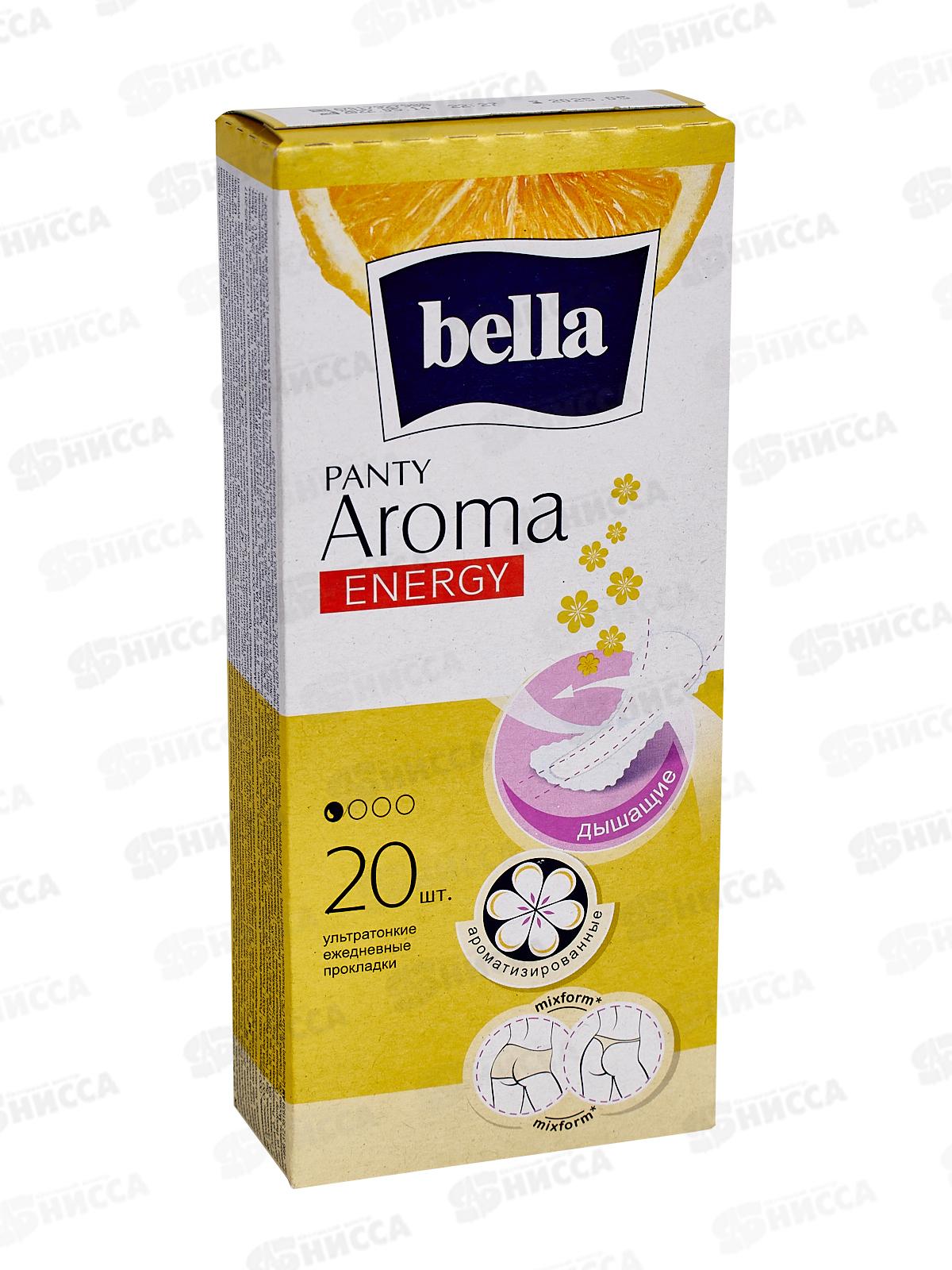 БЕЛЛА Panty Aroma Energy 20шт BE-022-RZ20-003 *24