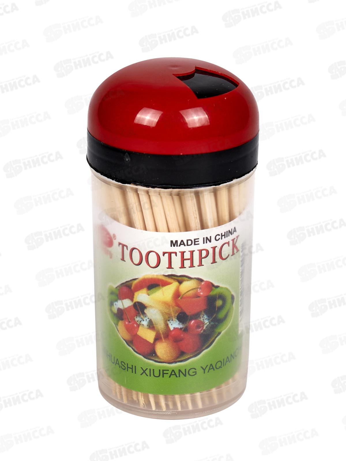 Зубочистки бамбук уп-200шт (020444) *12/600