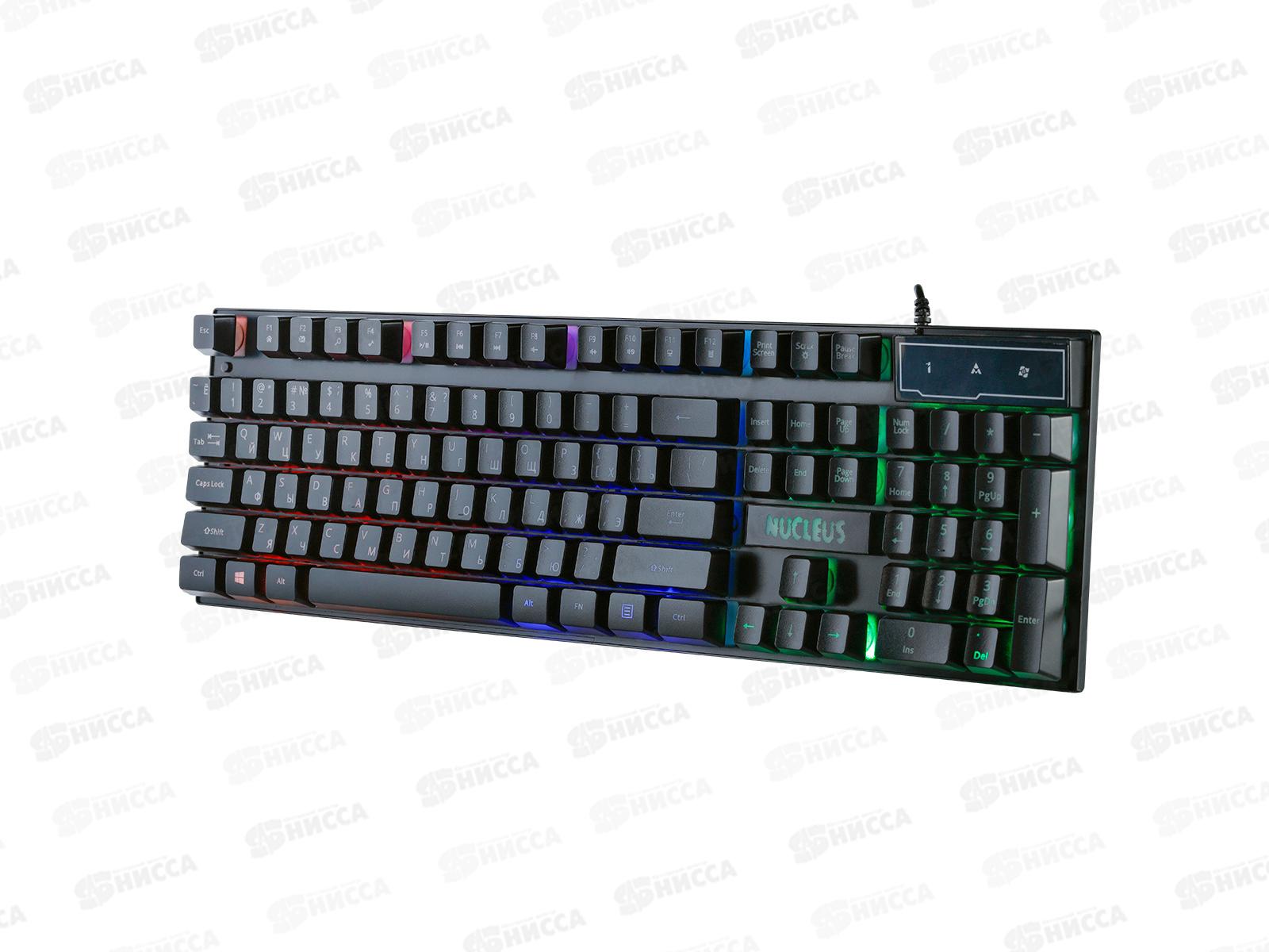 Клавиатура игровая Smartbuy RUSH Nucleus USB мультимедийная, черная, SBK-320G-K *20