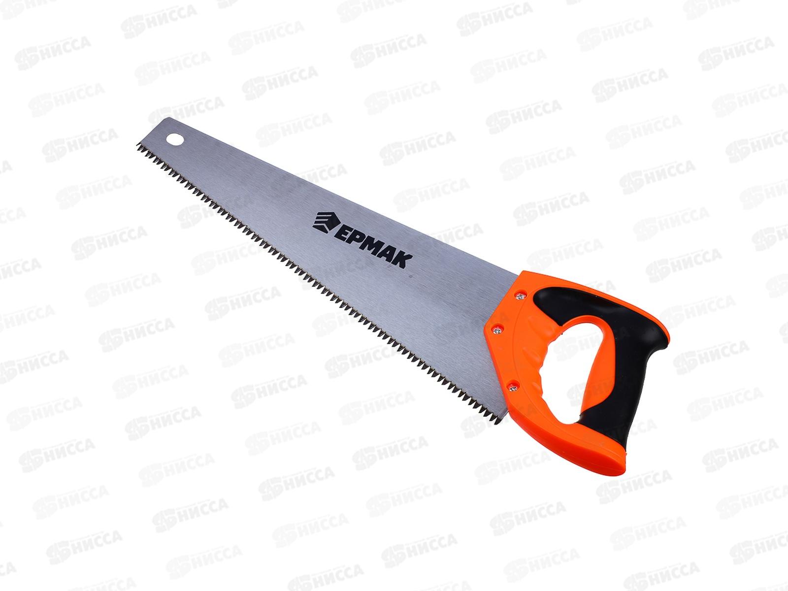 Ножовка по дереву &quotЕрмак&quot Средний зуб 3D 400мм 255-211 г