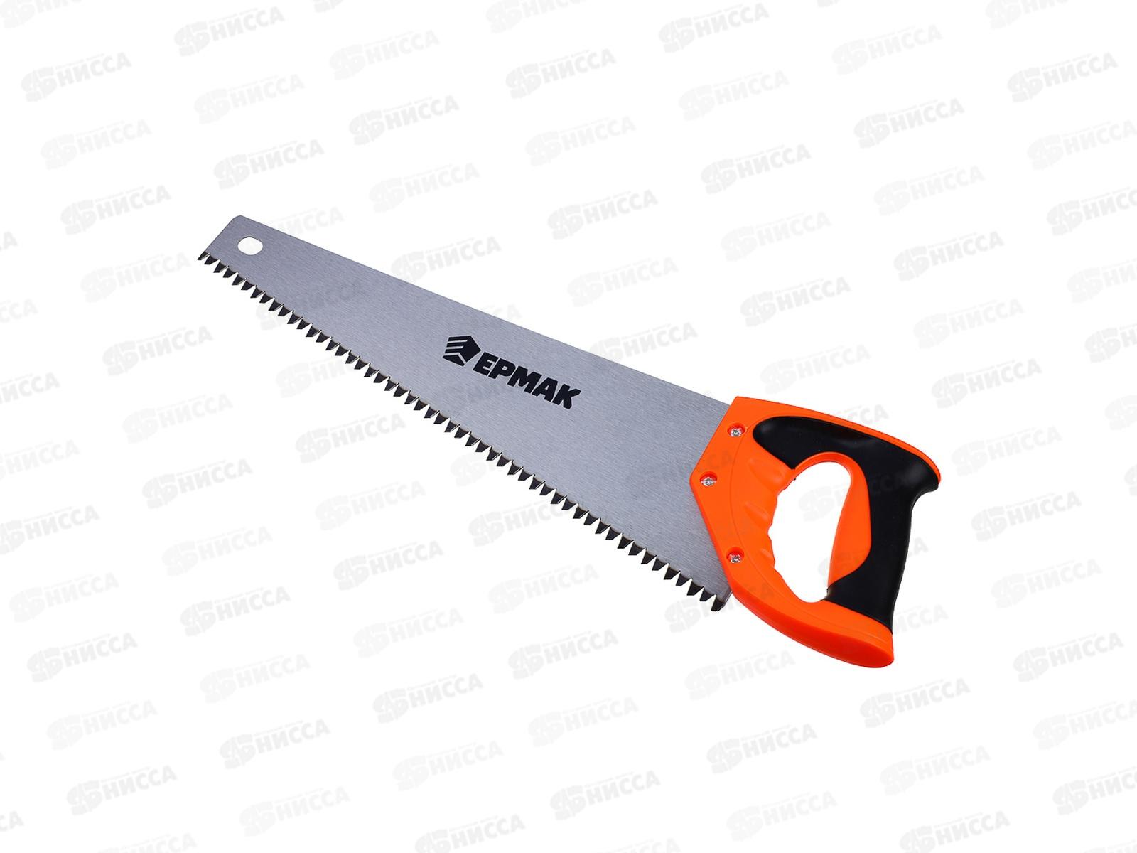 Ножовка по дереву "Ермак" Макси 3D 400мм 255-214 г